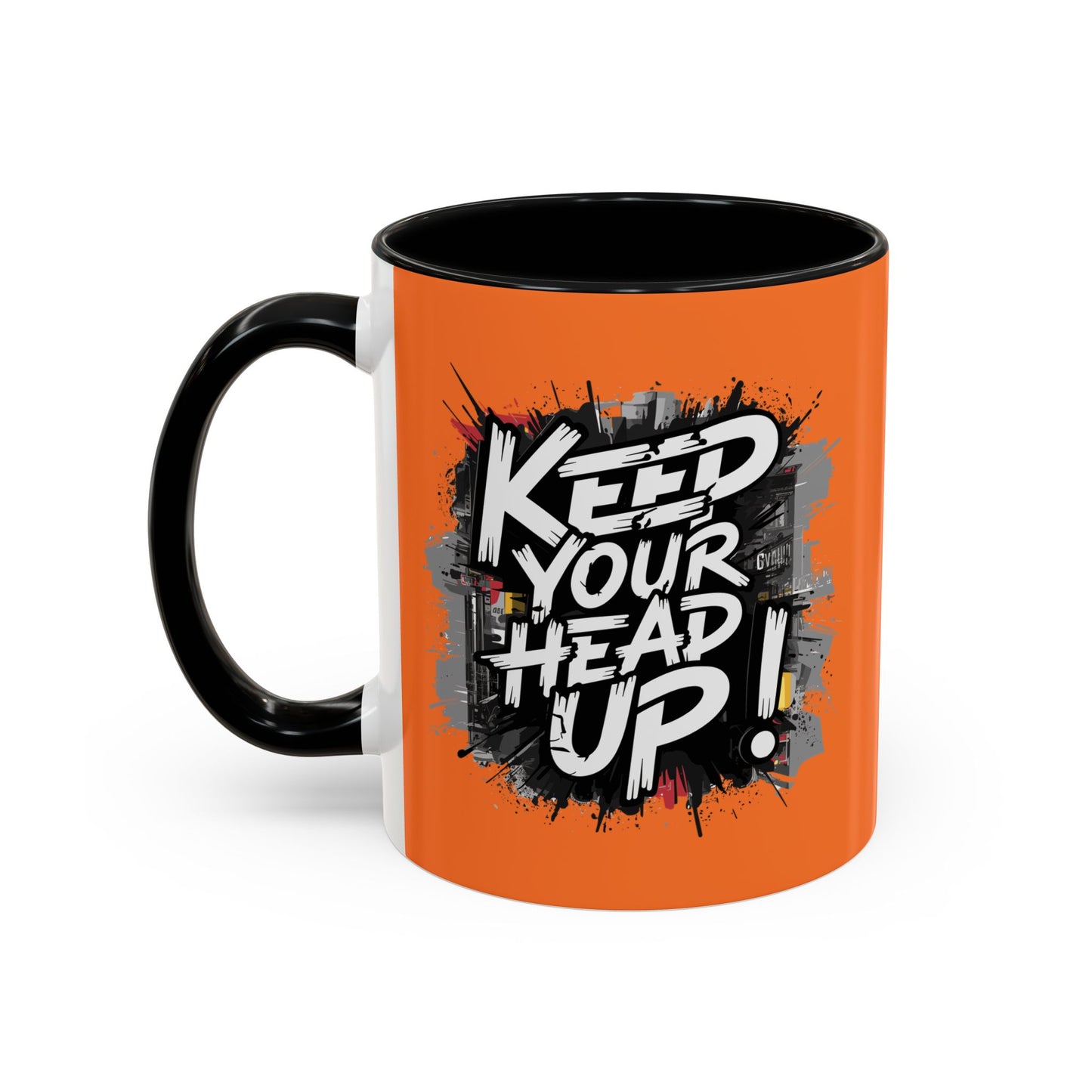 Keep Your Head Up! Accent Coffee Mug (11, 15oz)
