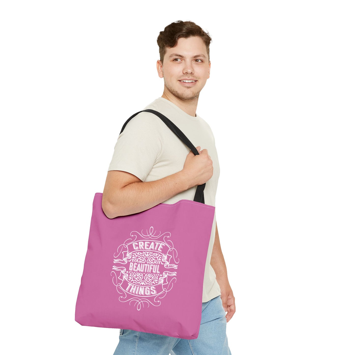 Create Beautiful Things Tote Bag (AOP)