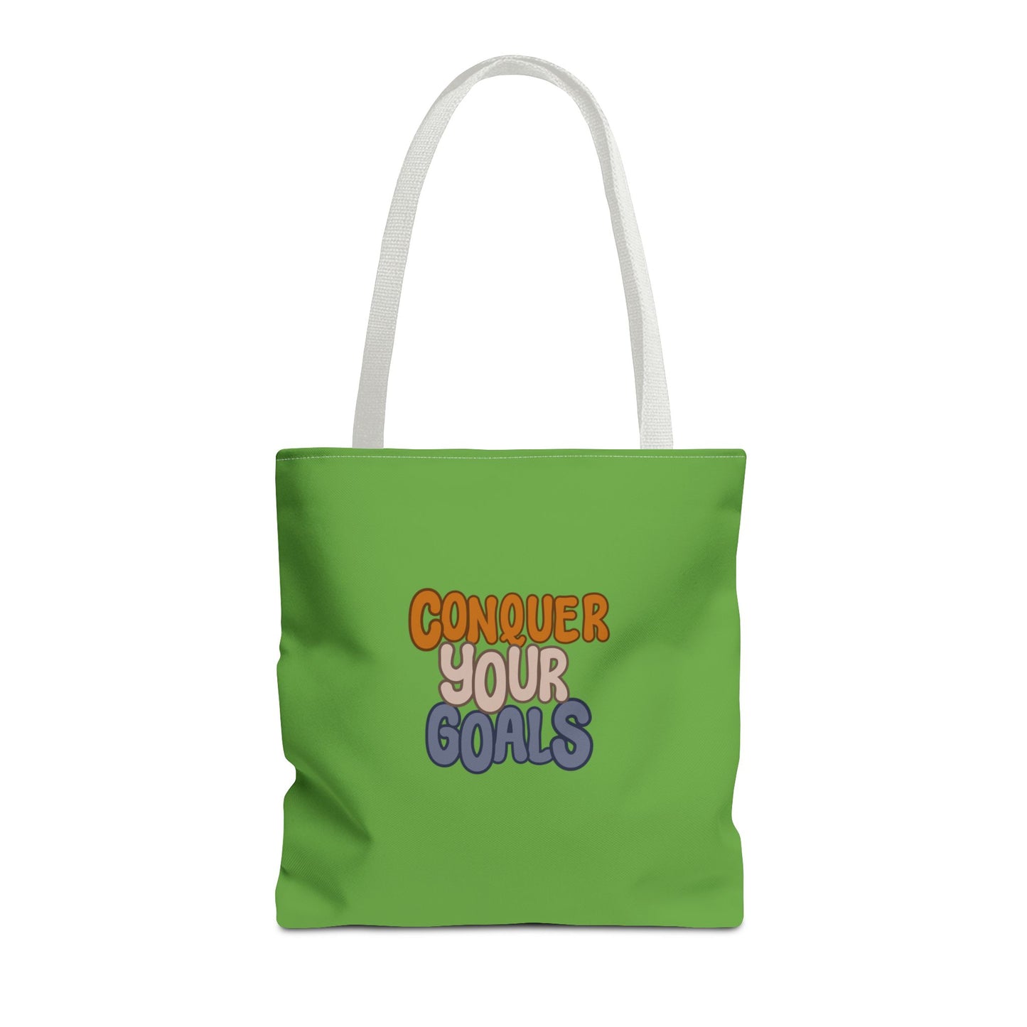 Conquer Your Goals Tote Bag (AOP)