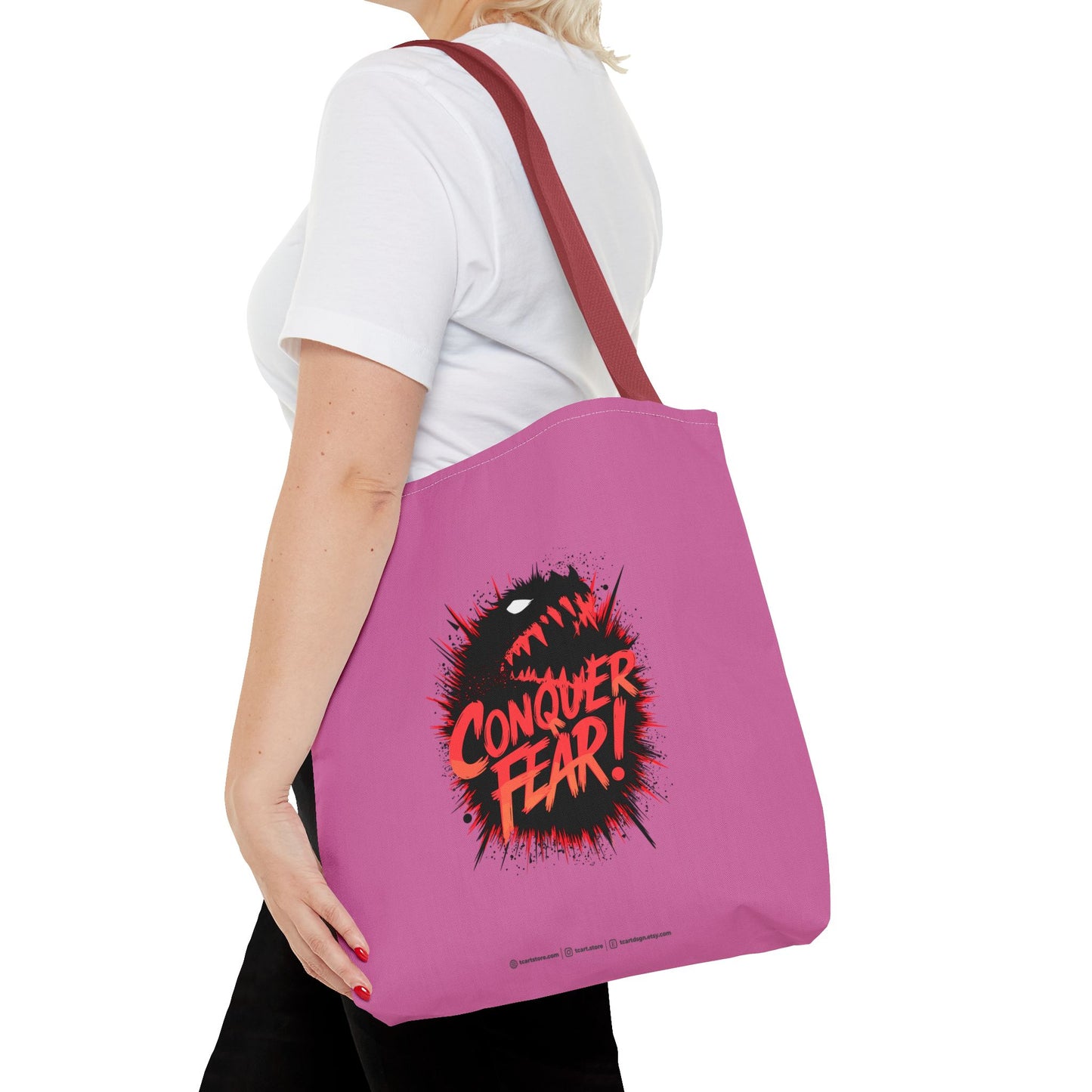 Conquer Fear! Tote Bag (AOP)