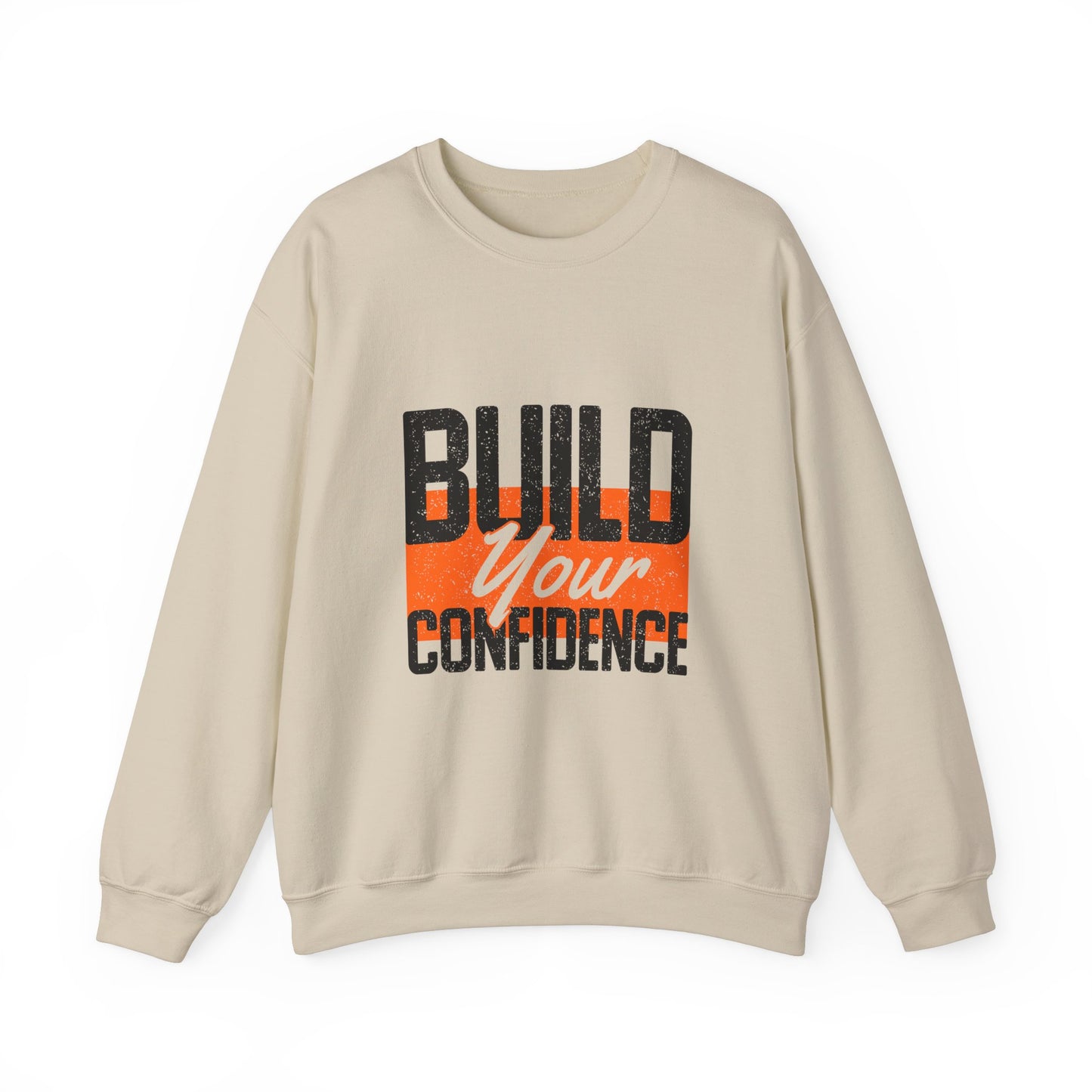 Build Your Confidence Unisex Heavy Blend™ Crewneck Sweatshirt