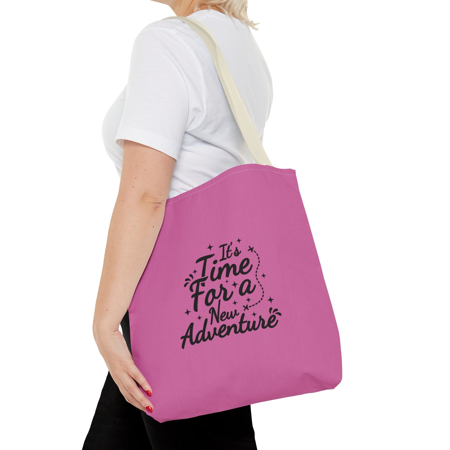It's Time For A New Adventure Tote Bag (AOP)