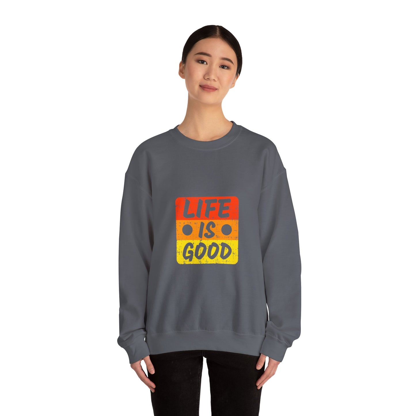 Life Is Good Unisex Heavy Blend™ Crewneck Sweatshirt