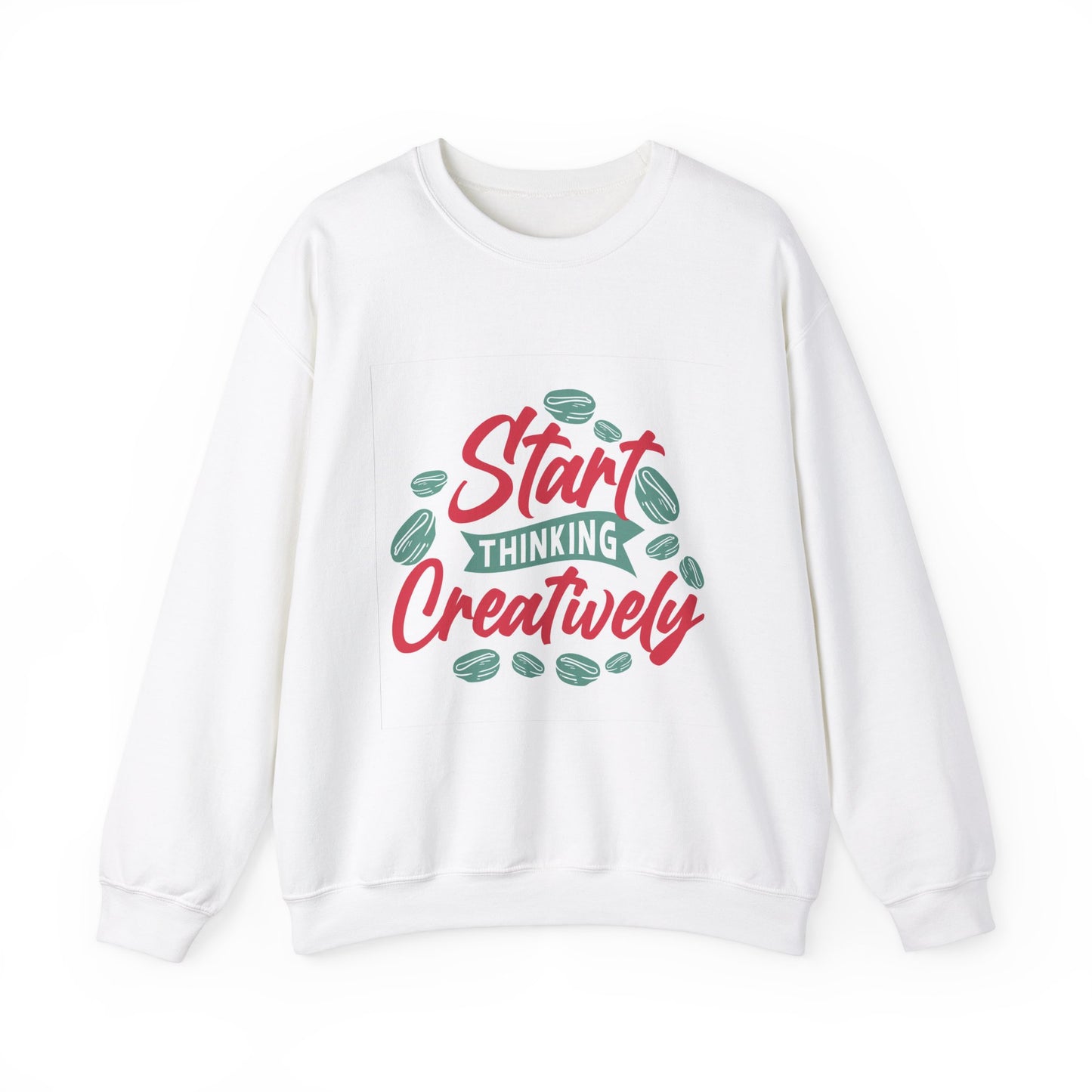 Start Thinking Unisex Heavy Blend™ Crewneck Sweatshirt