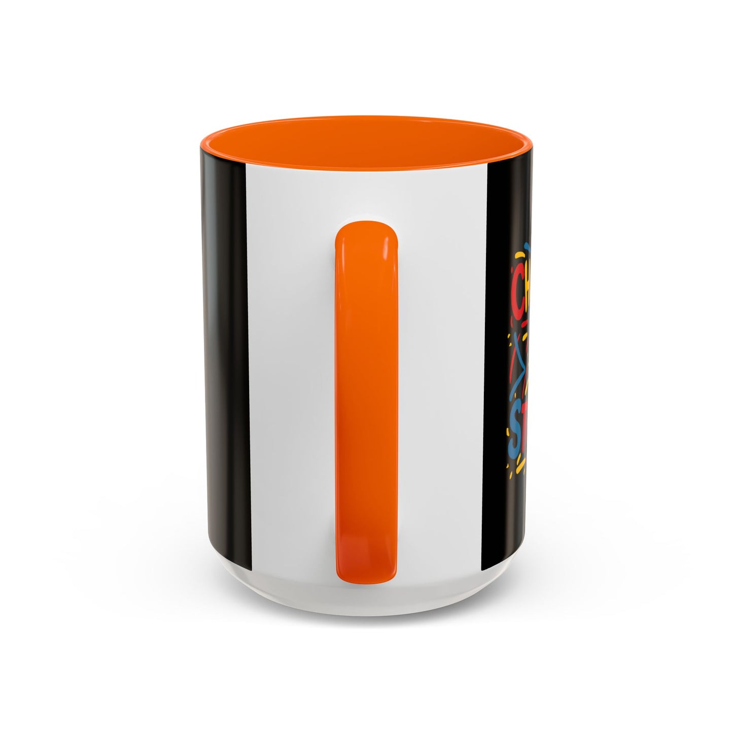 Challenges Make You Stronger! Accent Coffee Mug (11, 15oz)