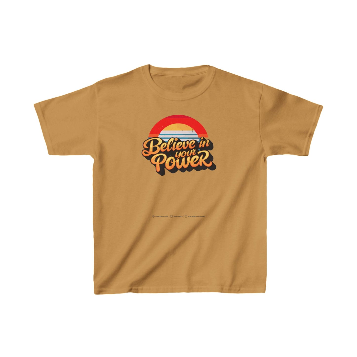 Believe In Your Power Kids Heavy Cotton™ Tee