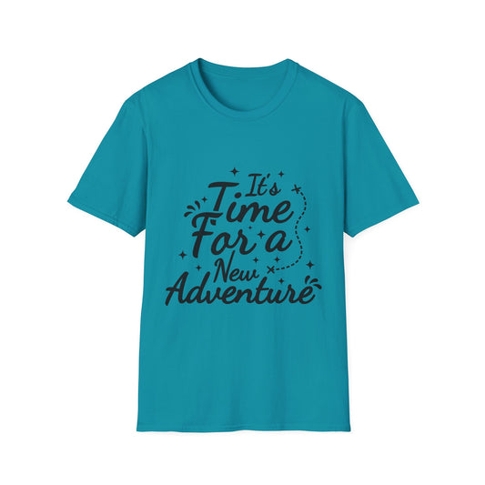 It's Time for a New Adventure Unisex Softstyle T-Shirt
