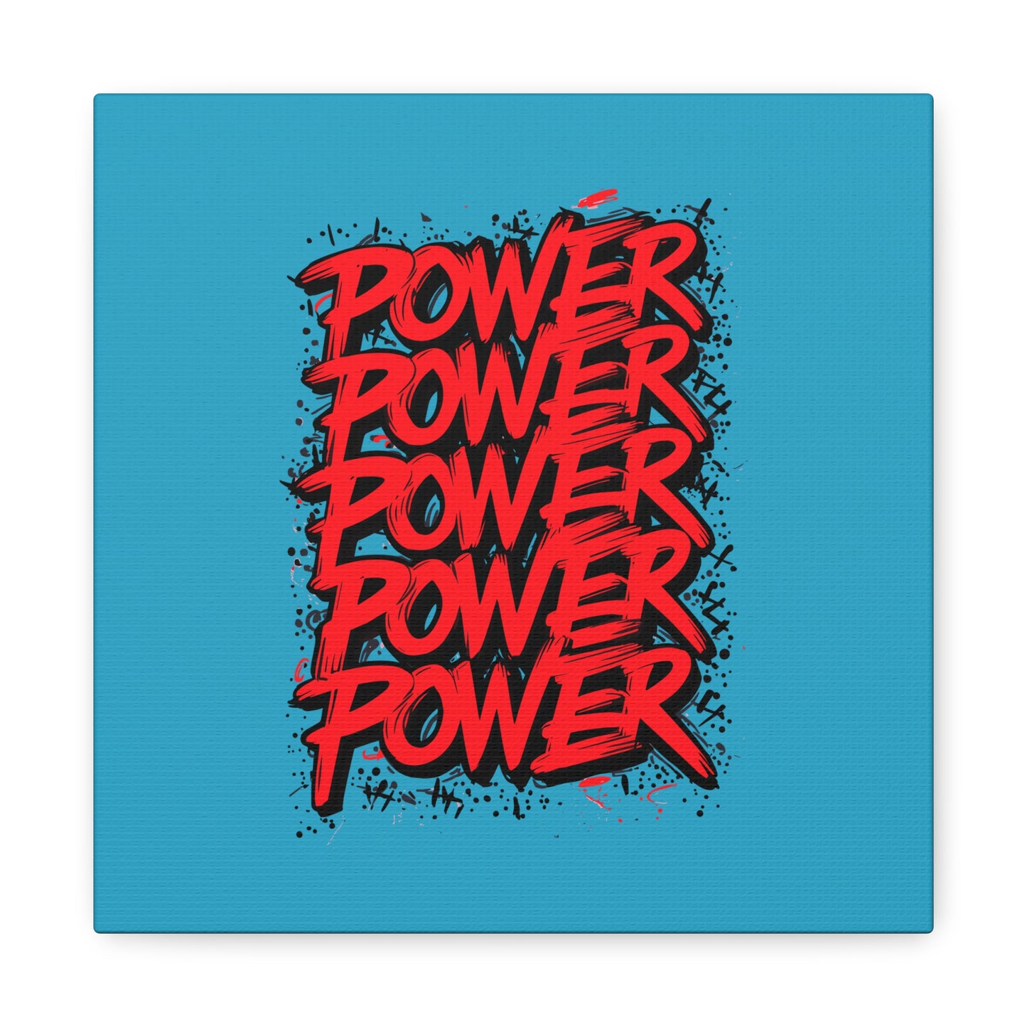Power Matte Canvas, Stretched, 1.25"