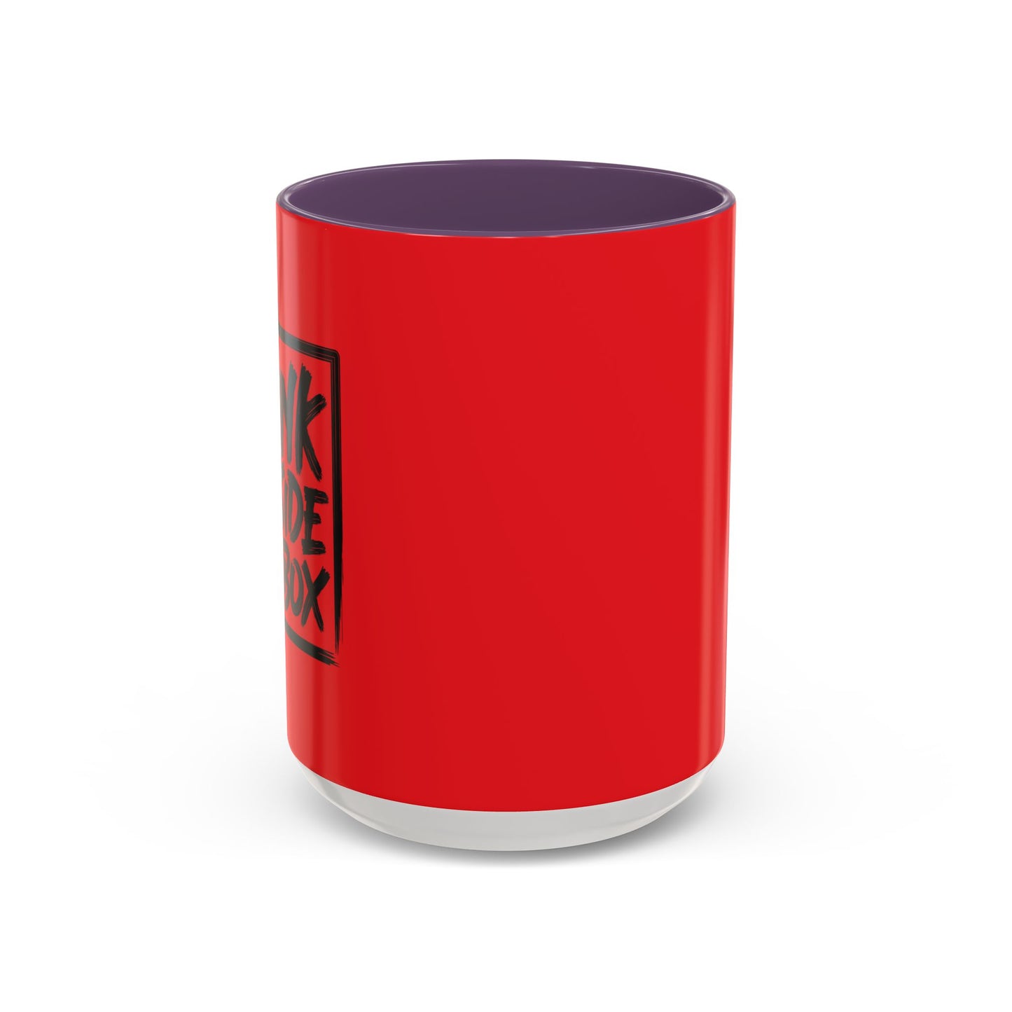 Think Outside The Box Accent Coffee Mug (11, 15oz)