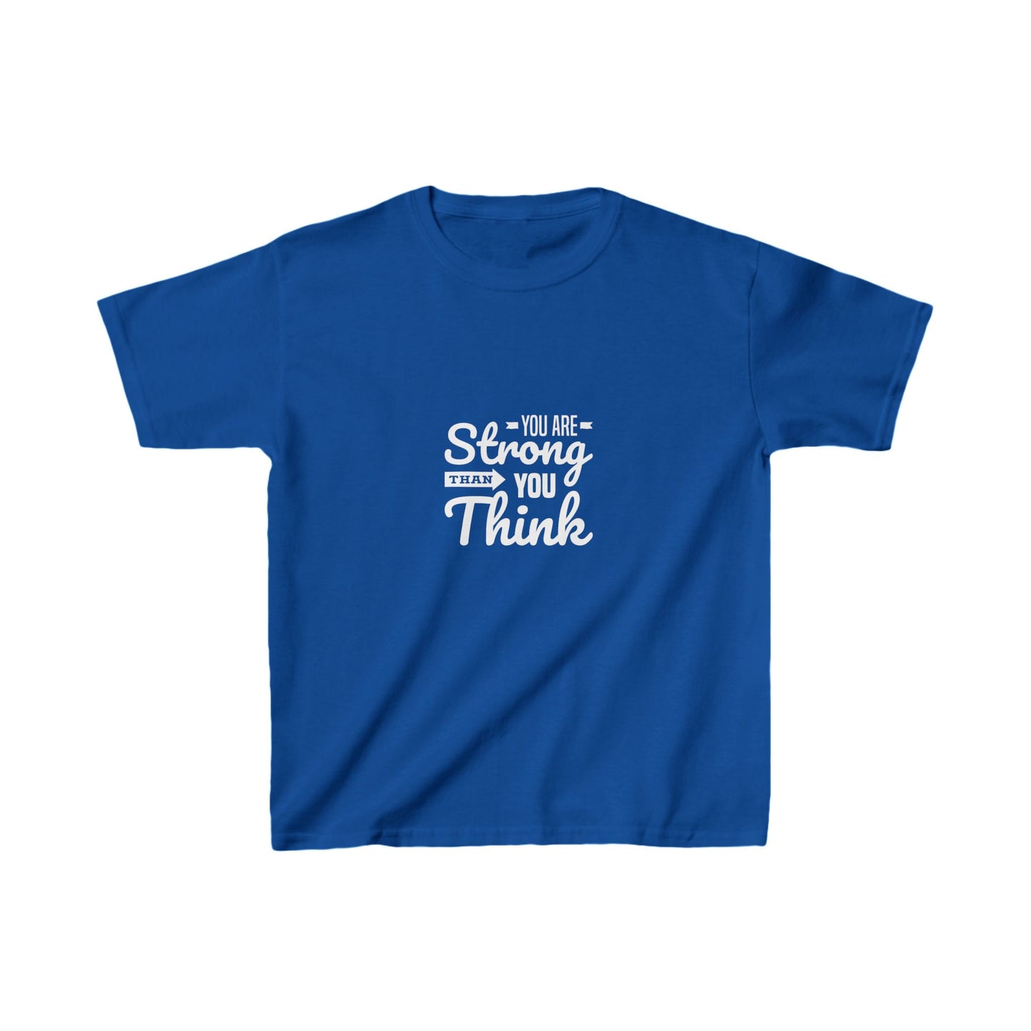You Are Strong Than You Think Kids Heavy Cotton™ Tee