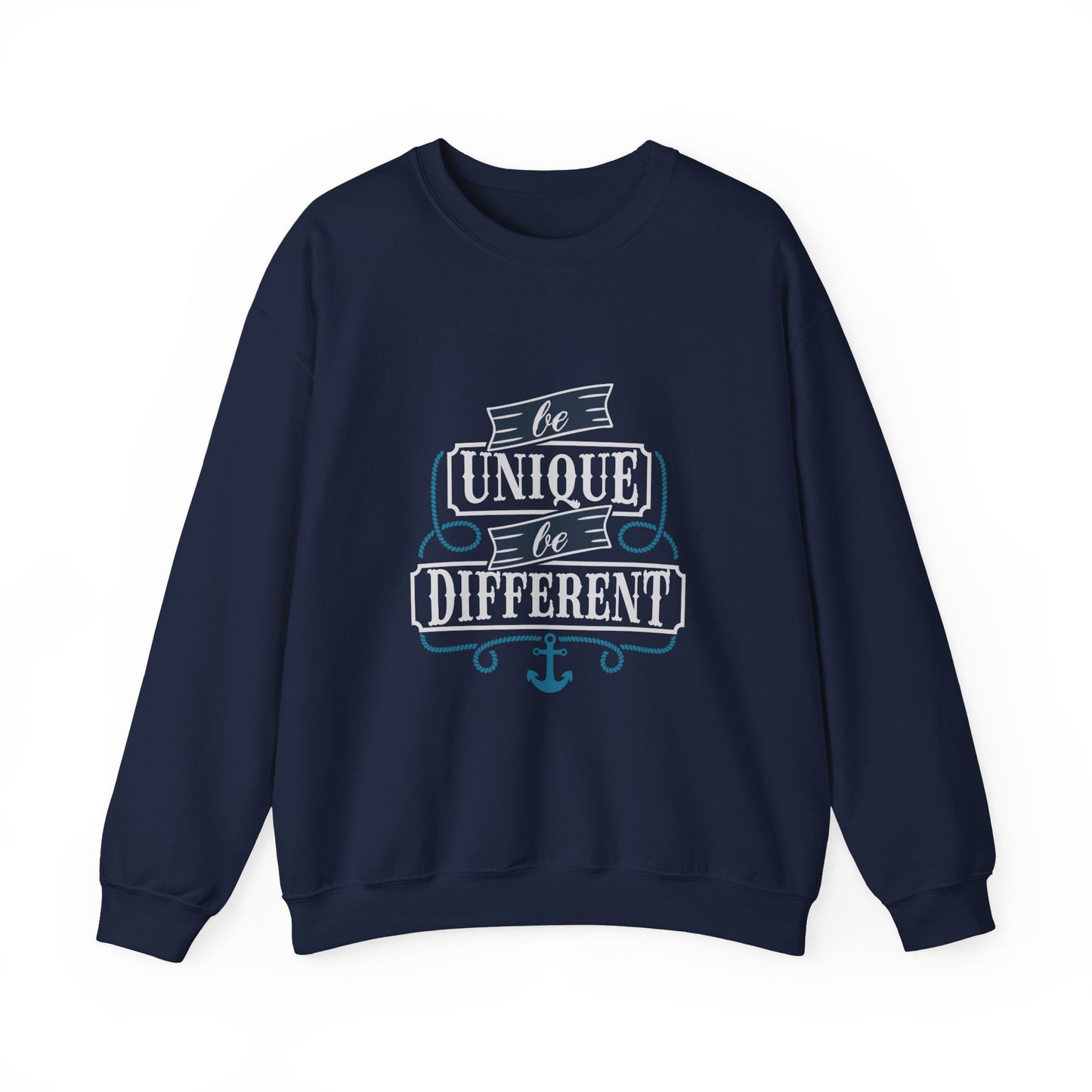 Be Unique Be Different Unisex Heavy Blend™ Crewneck Sweatshirt