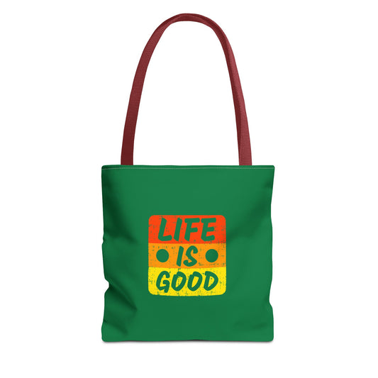 Life Is Good Tote Bag (AOP)