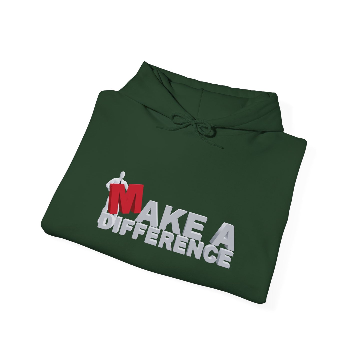 Make A Difference Unisex Heavy Blend™ Hooded Sweatshirt