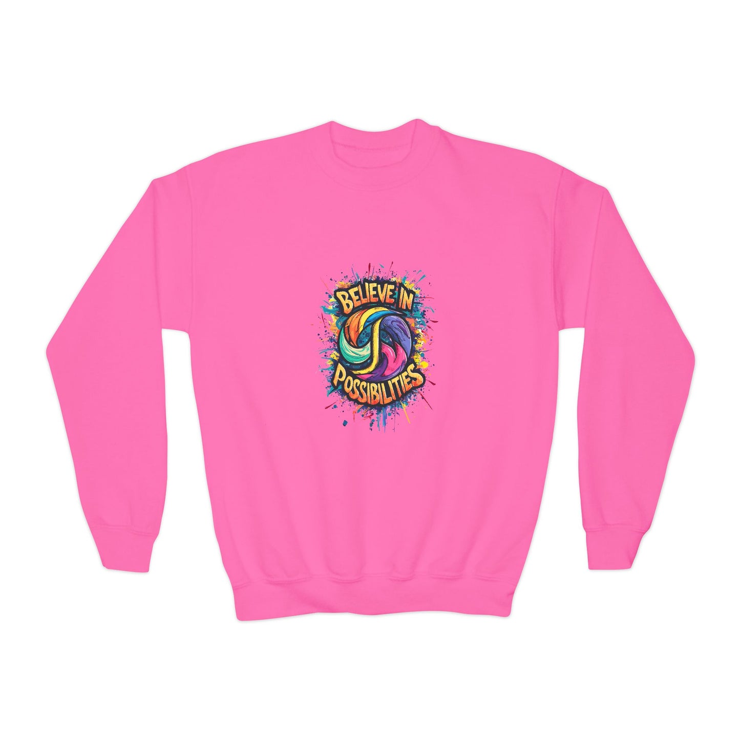 Believe In Possibilities Youth Crewneck Sweatshirt