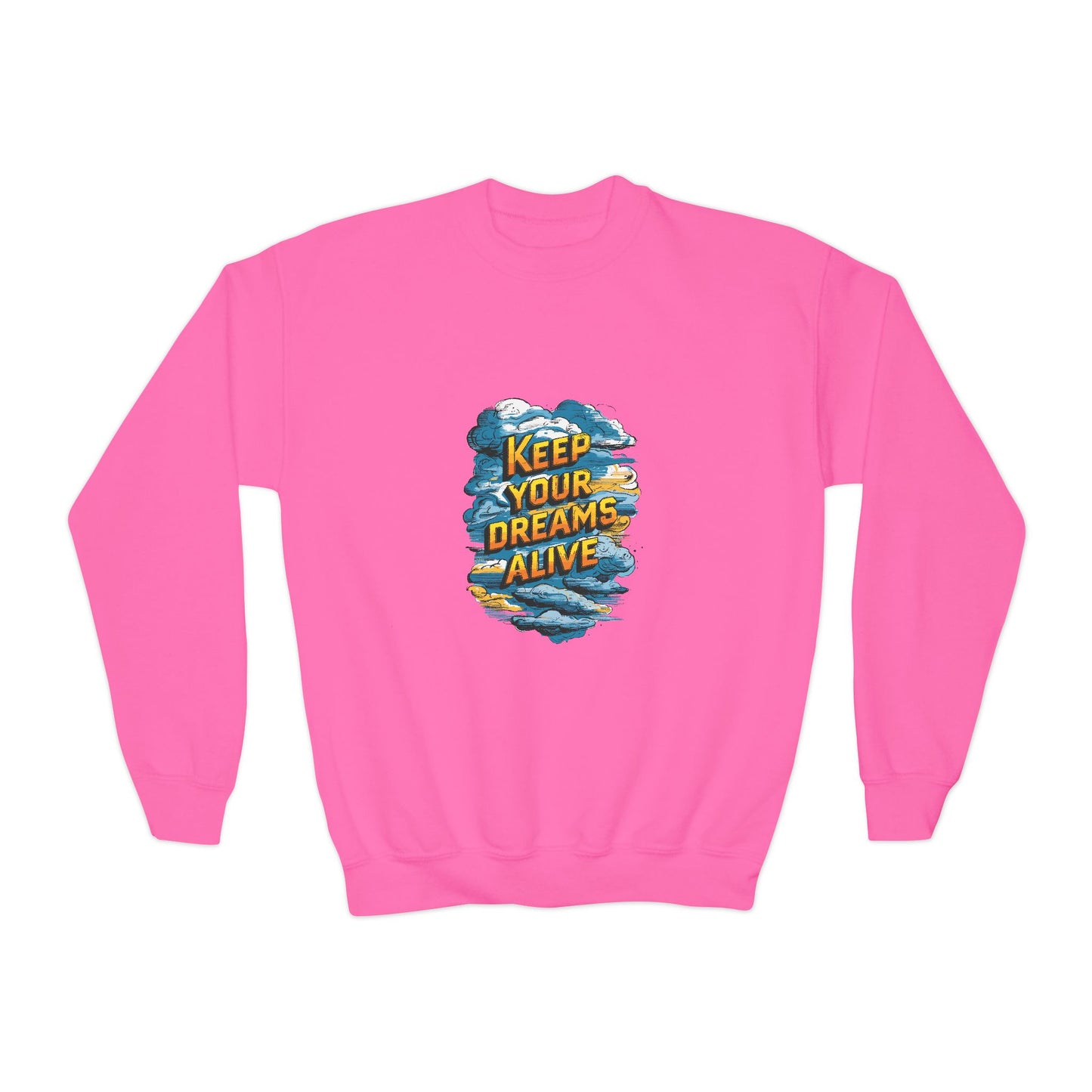 Keep Your Dreams Alive Youth Crewneck Sweatshirt
