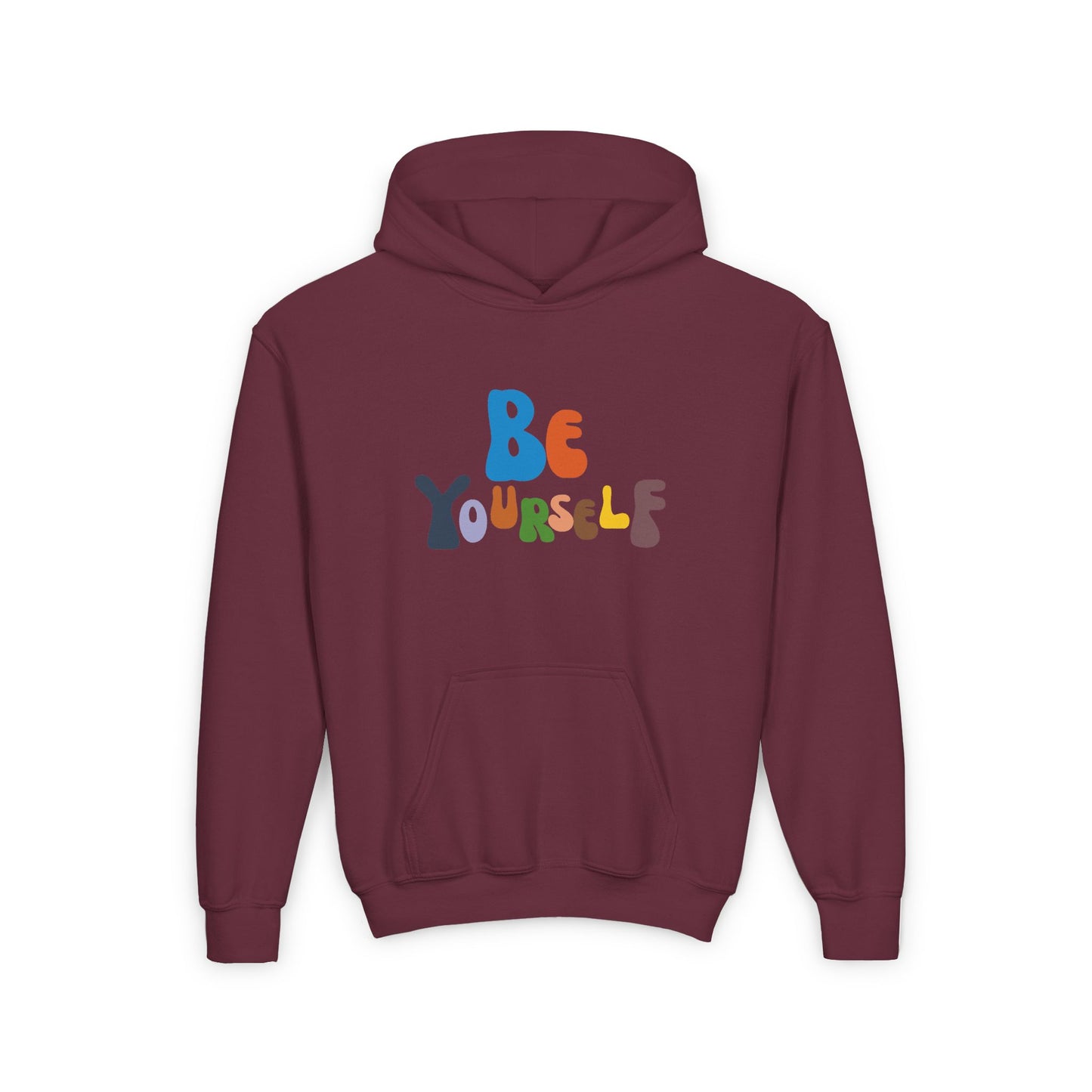 Be Yourself Youth Heavy Blend Hooded Sweatshirt