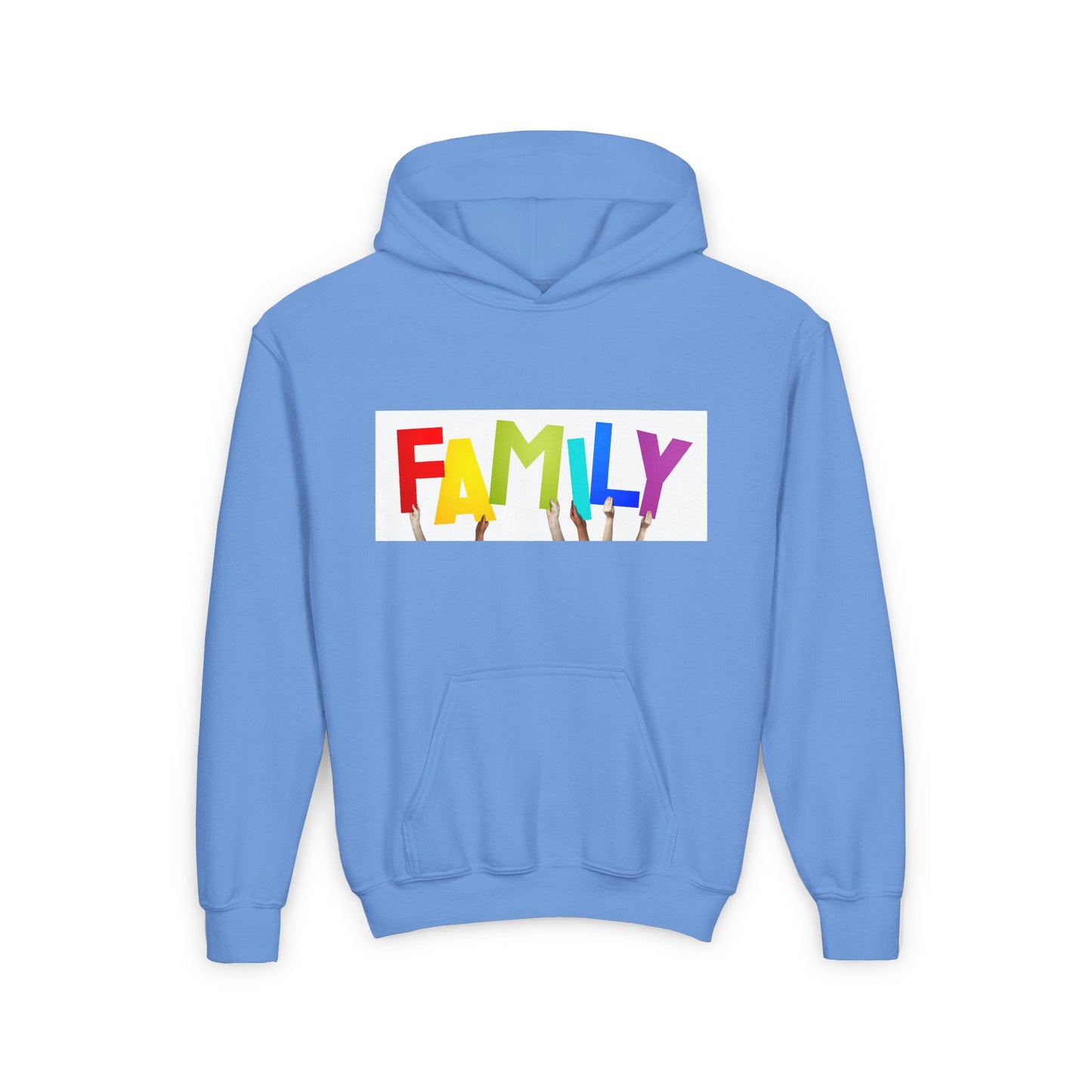Family Youth Heavy Blend Hooded Sweatshirt