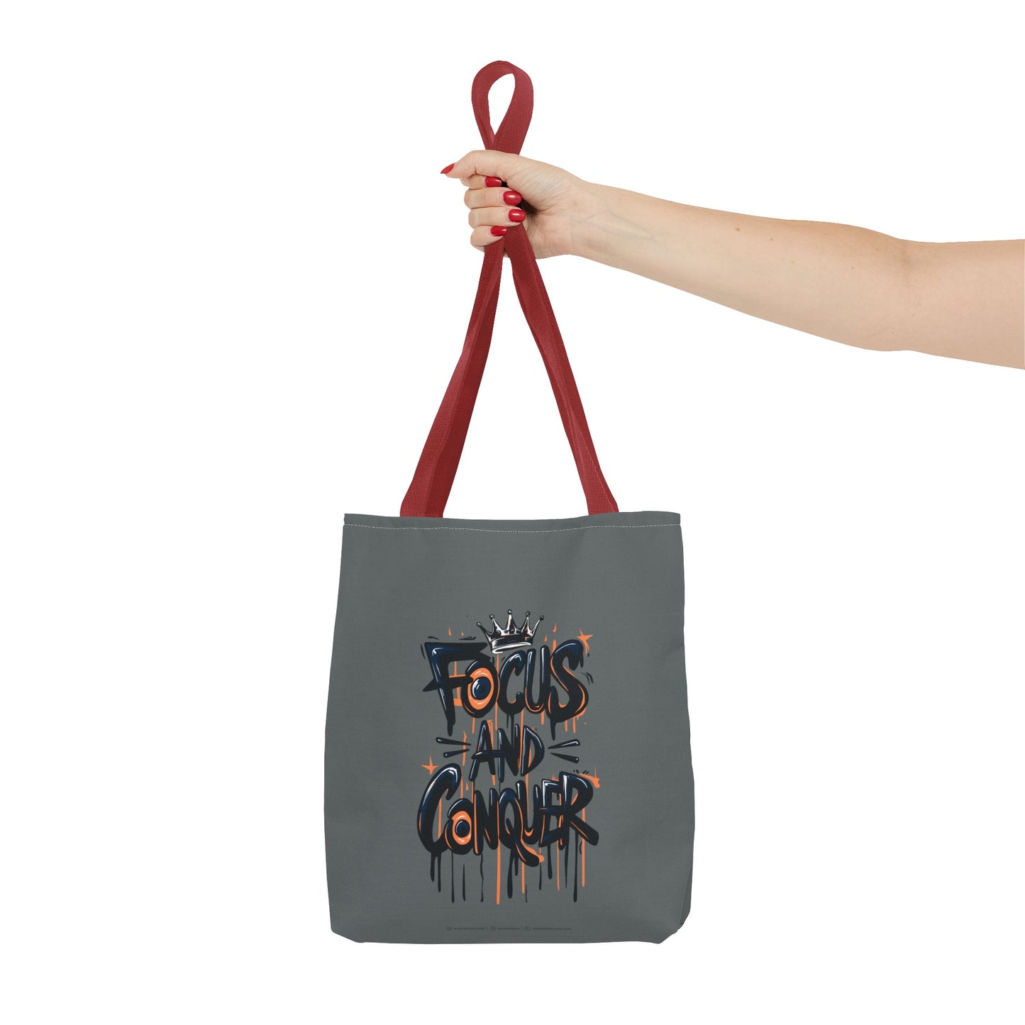 Focus And Conquer Tote Bag (AOP)