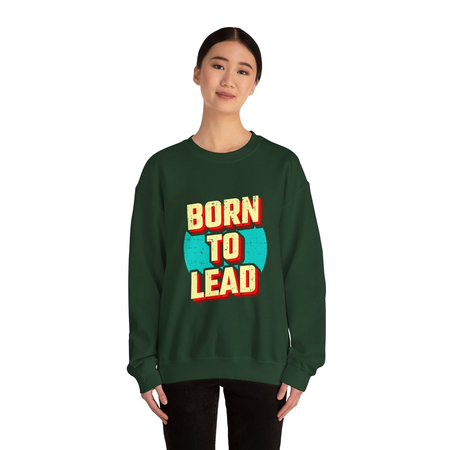 Born To Lead Unisex Heavy Blend™ Crewneck Sweatshirt