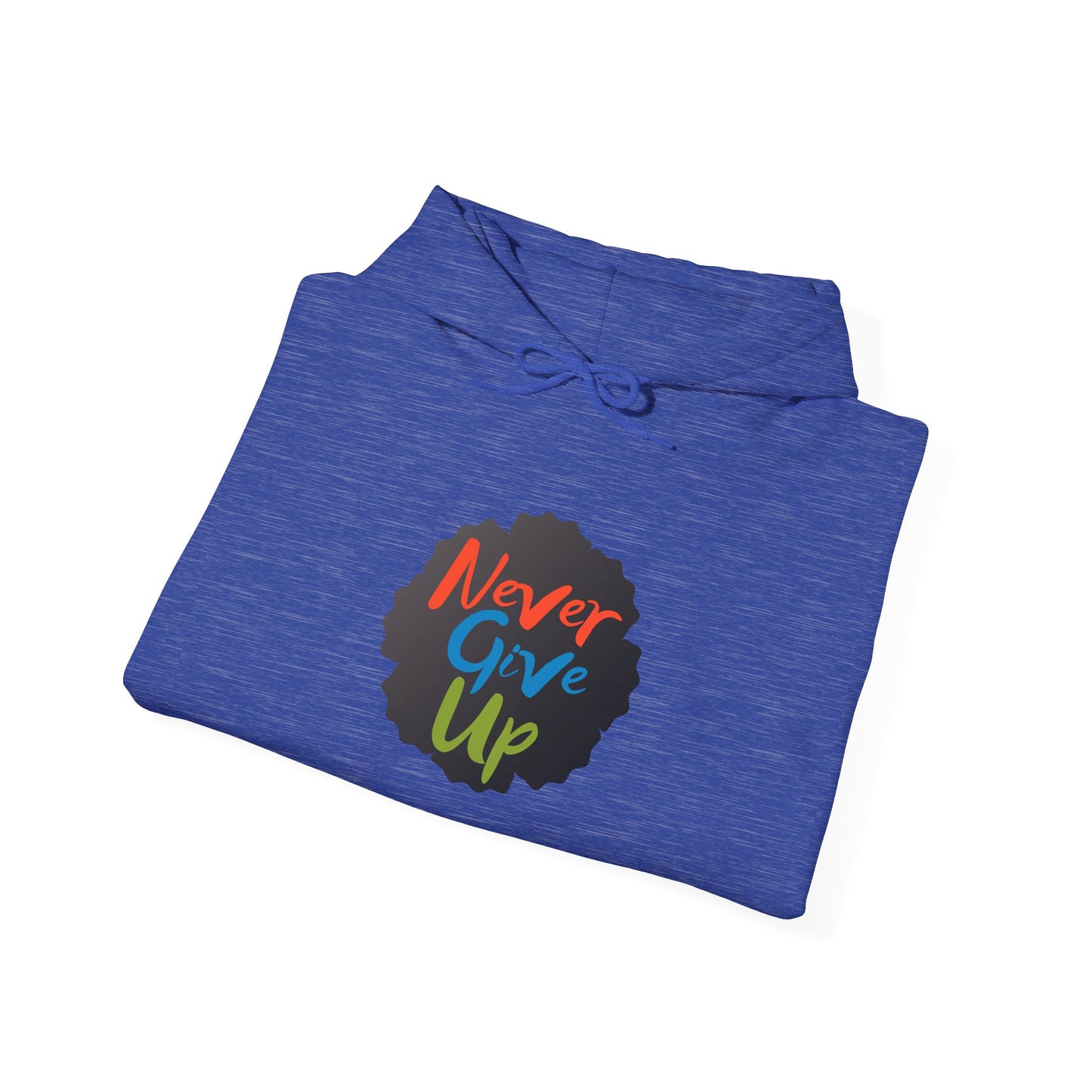 Never Give Up Unisex Heavy Blend™ Hooded Sweatshirt