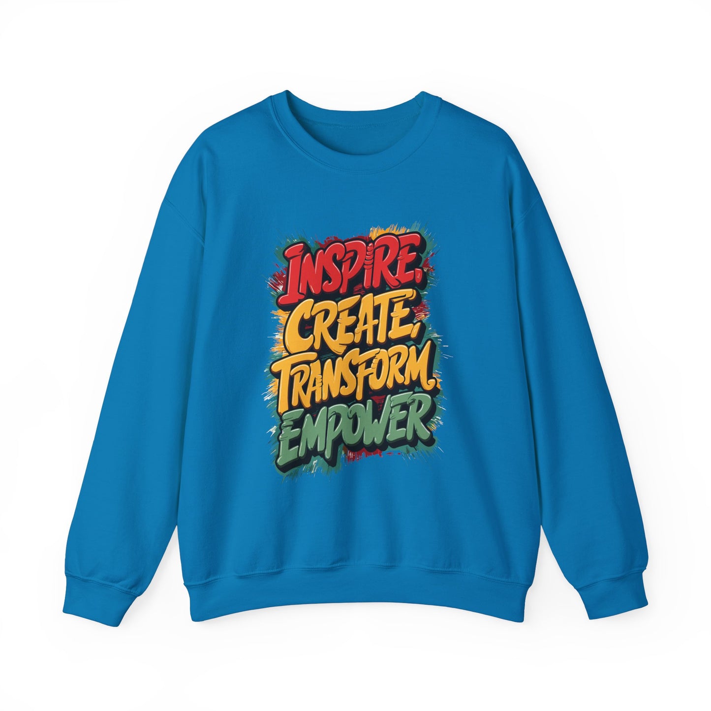 Inspire Create Transform Empower Unisex Heavy Blend™ Crewneck Sweatshirt