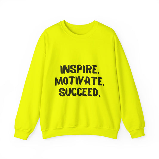 Inspire Motivate Succeed Unisex Heavy Blend™ Crewneck Sweatshirt