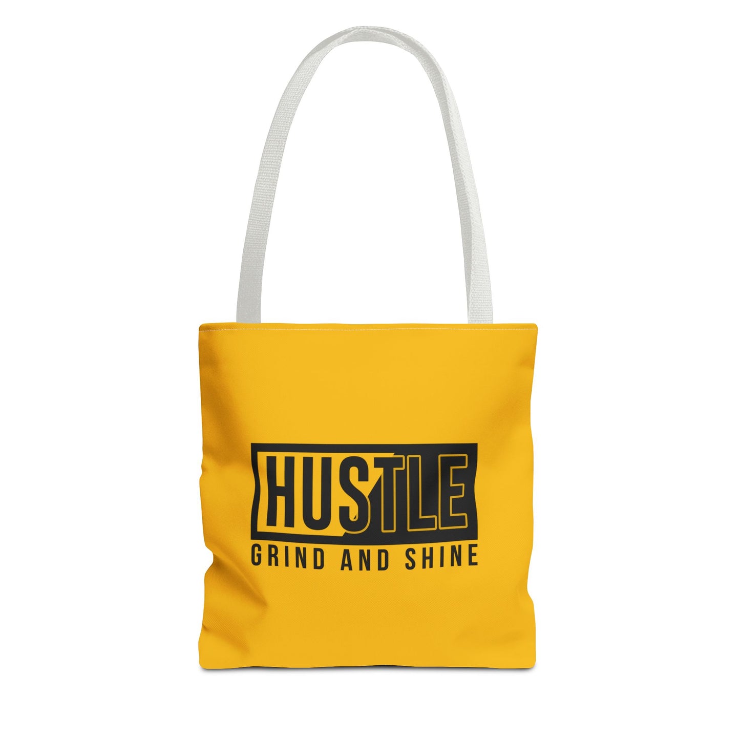 Hustle Grind And Shine Tote Bag (AOP)