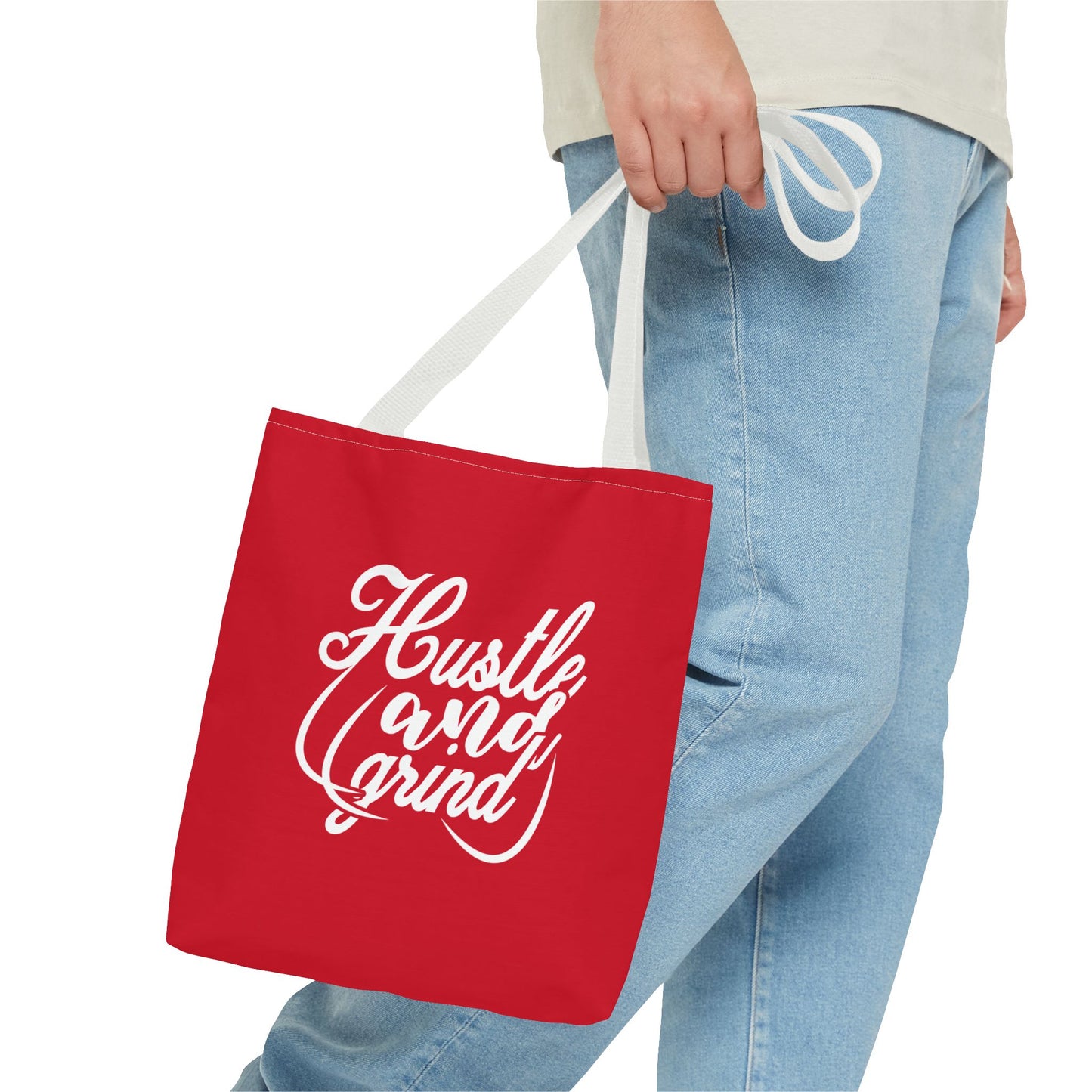 Hustle And Grind Tote Bag (AOP)