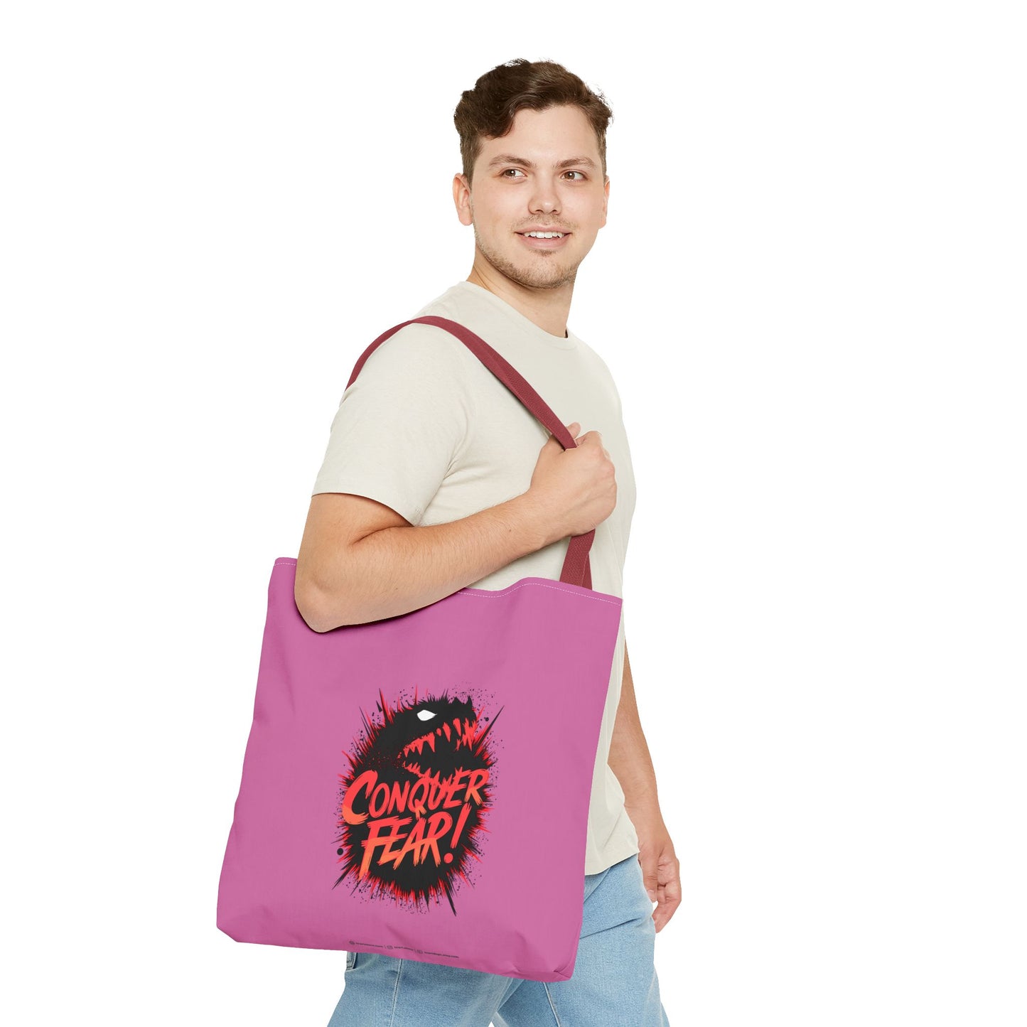 Conquer Fear! Tote Bag (AOP)
