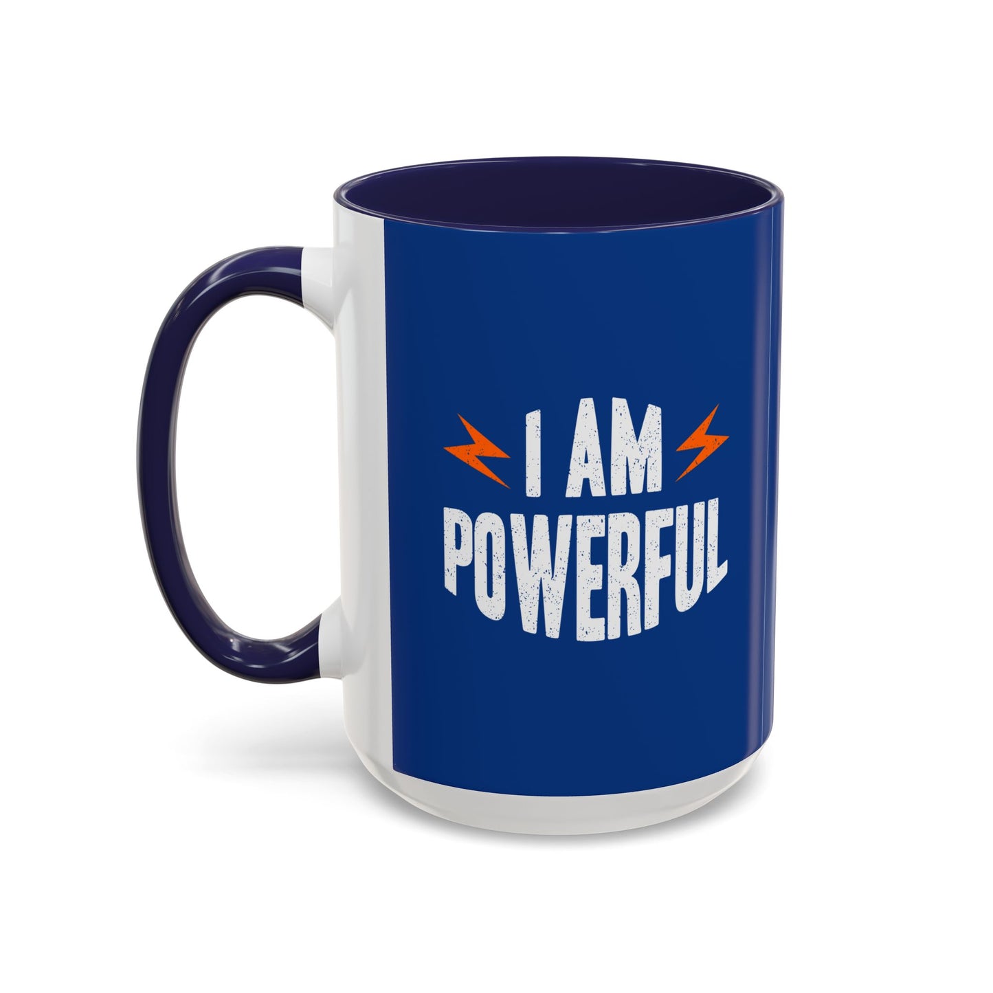 I Am Powerful Accent Coffee Mug (11, 15oz)