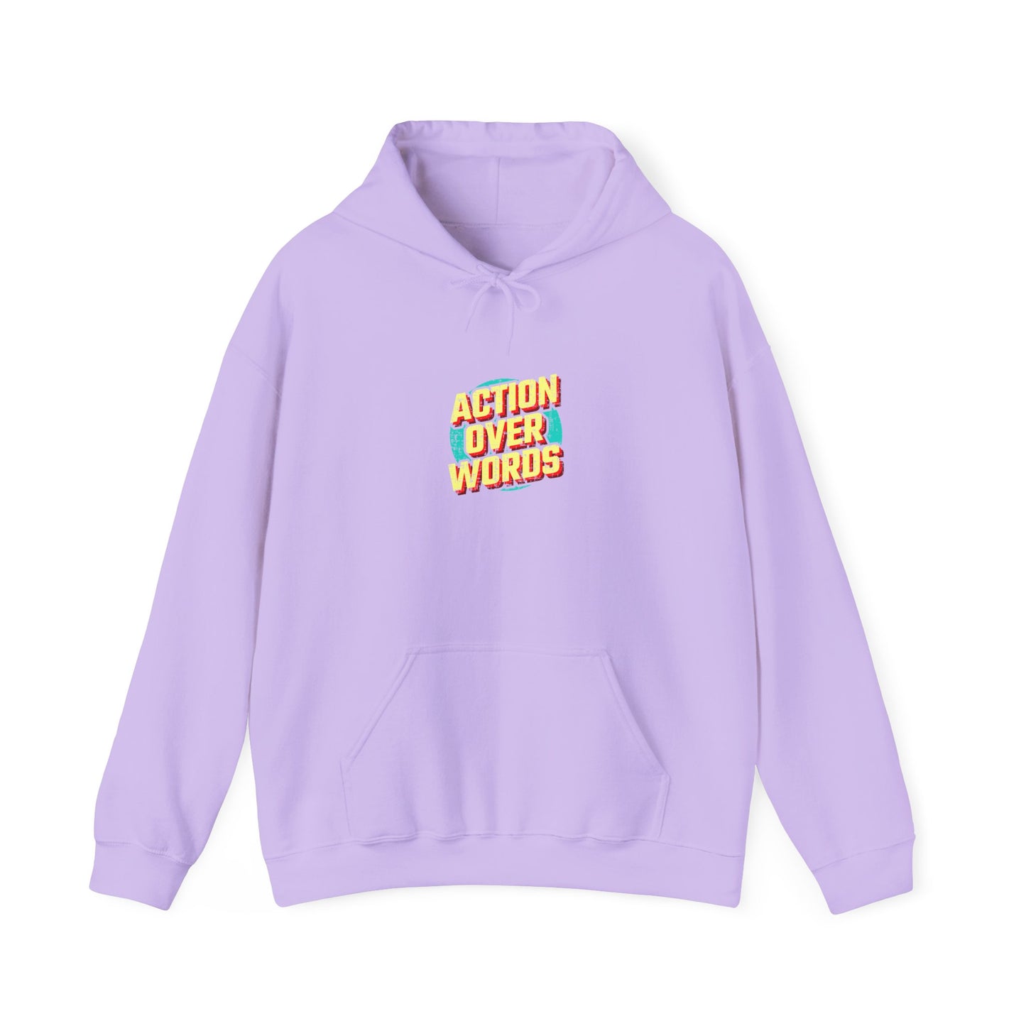 Action Over Words Unisex Heavy Blend™ Hooded Sweatshirt