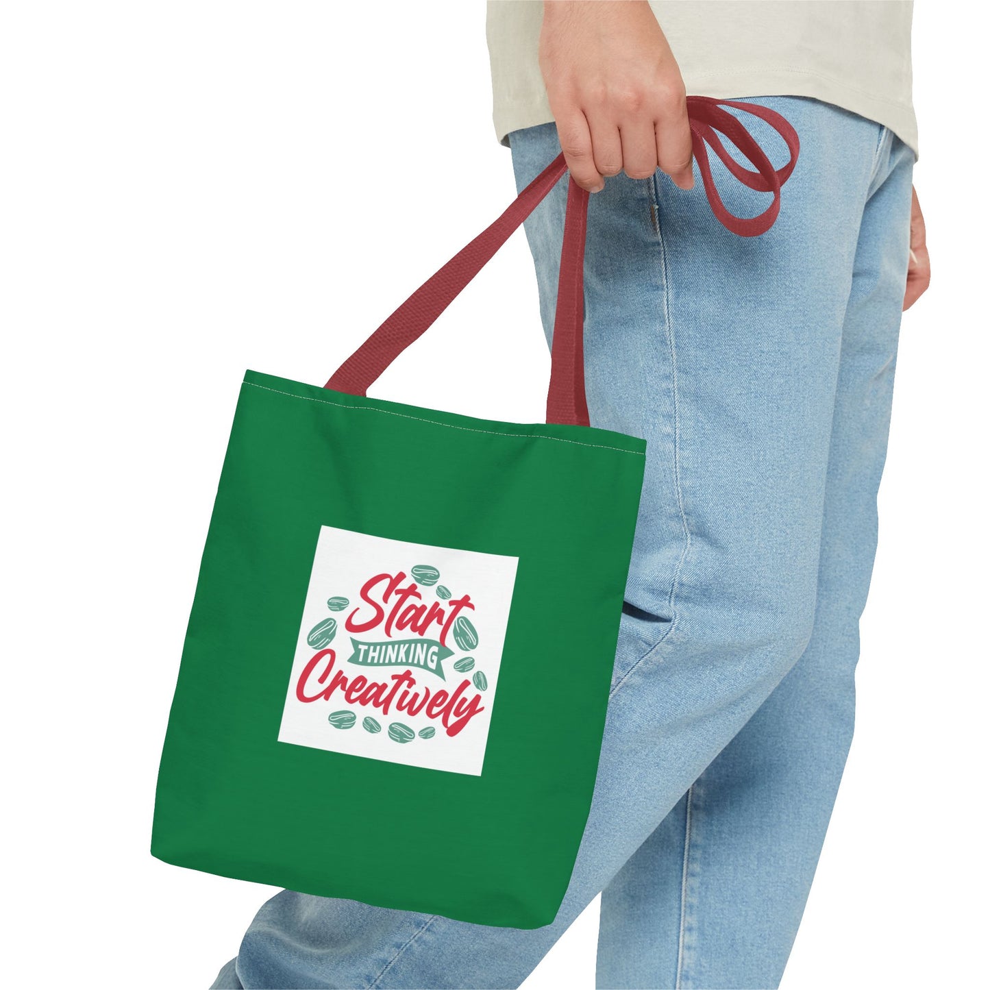 Start Thinking Creatively Tote Bag (AOP)