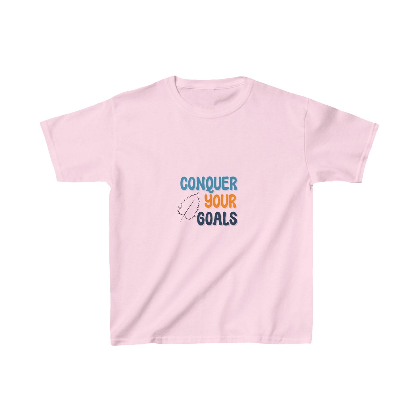 Conquer Your Goals Kids Heavy Cotton™ Tee