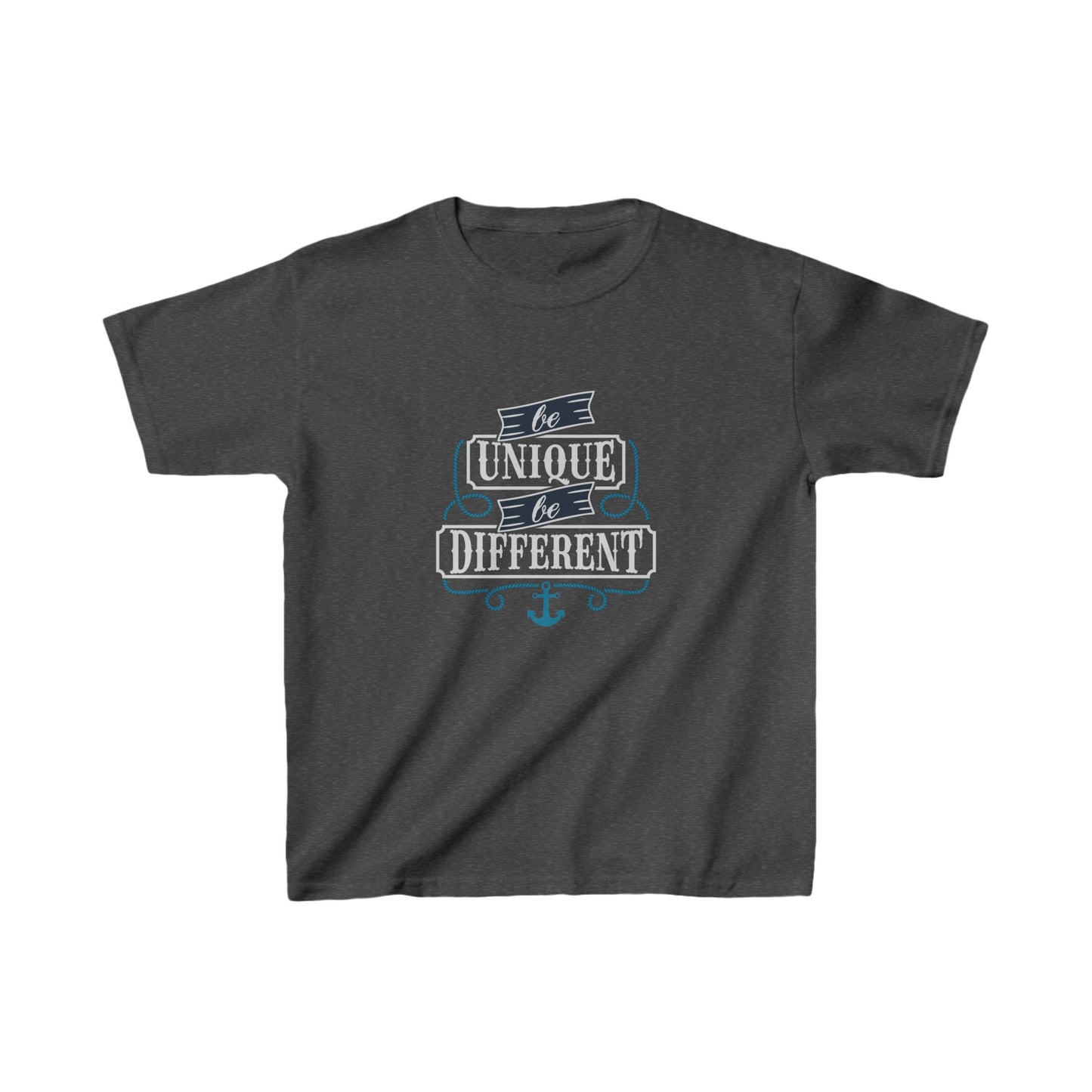 Be Unique Be Different Kids Heavy Cotton™ Tee