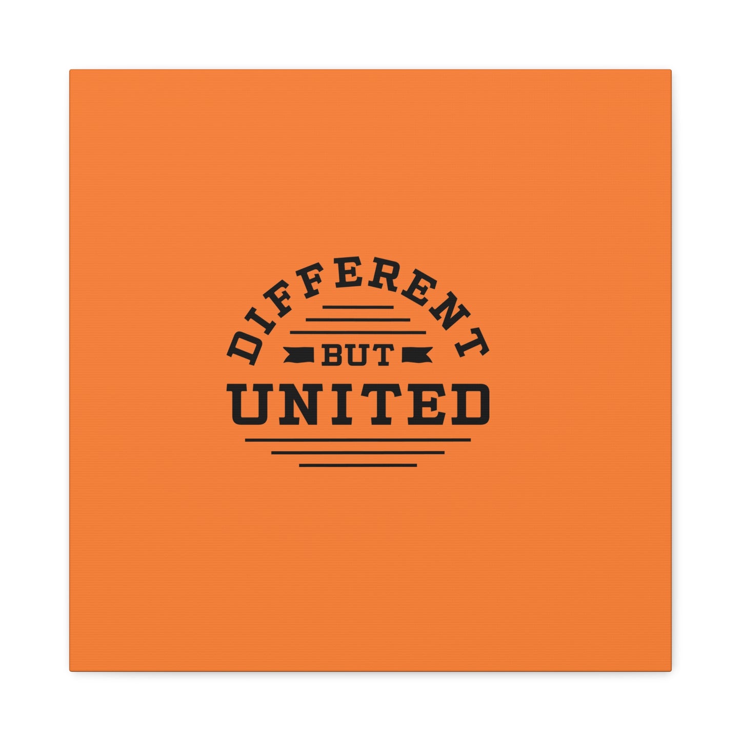 Different But United Matte Canvas, Stretched, 1.25"