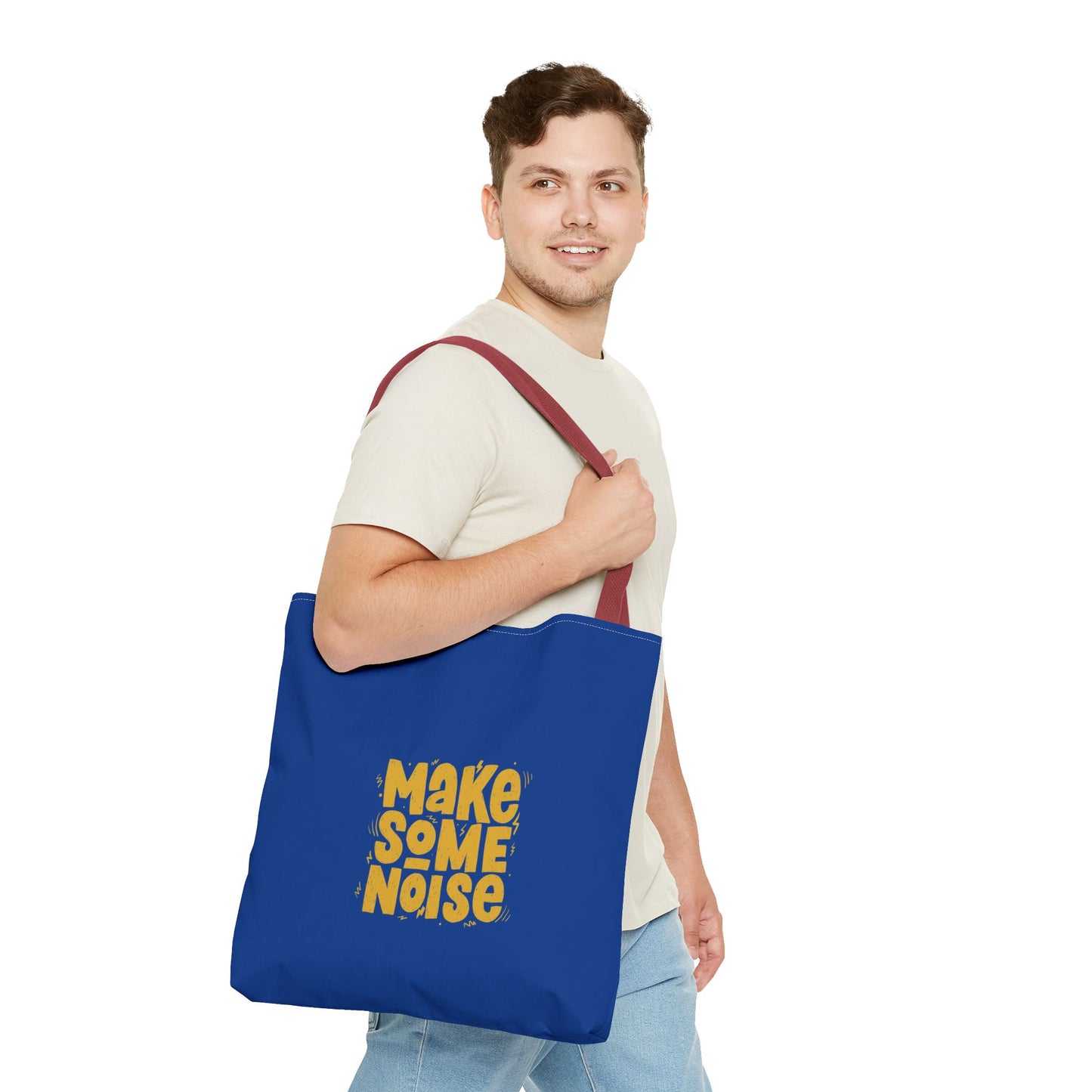 Make Some Noise Tote Bag (AOP)