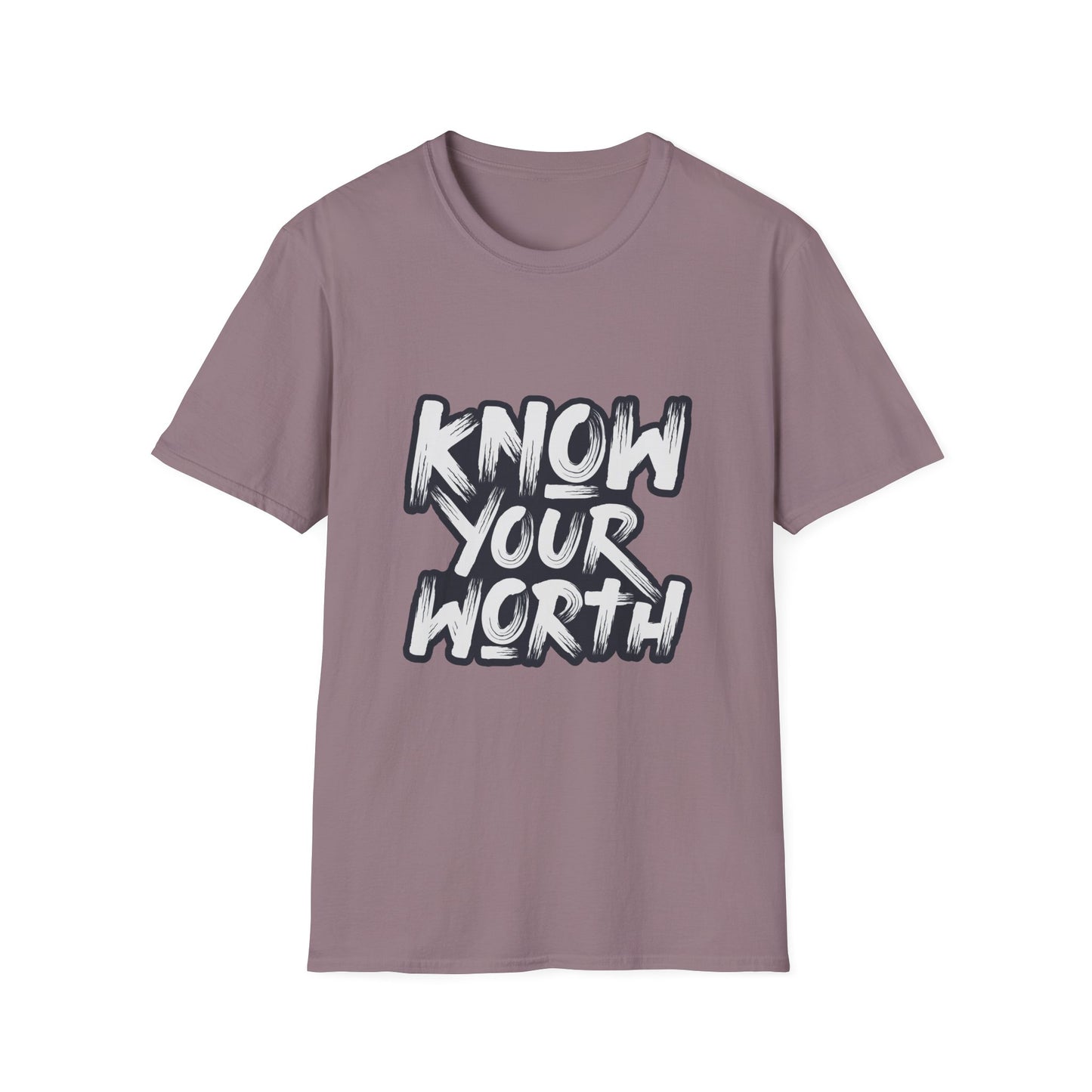 Know Your Worth Unisex Softstyle T-Shirt