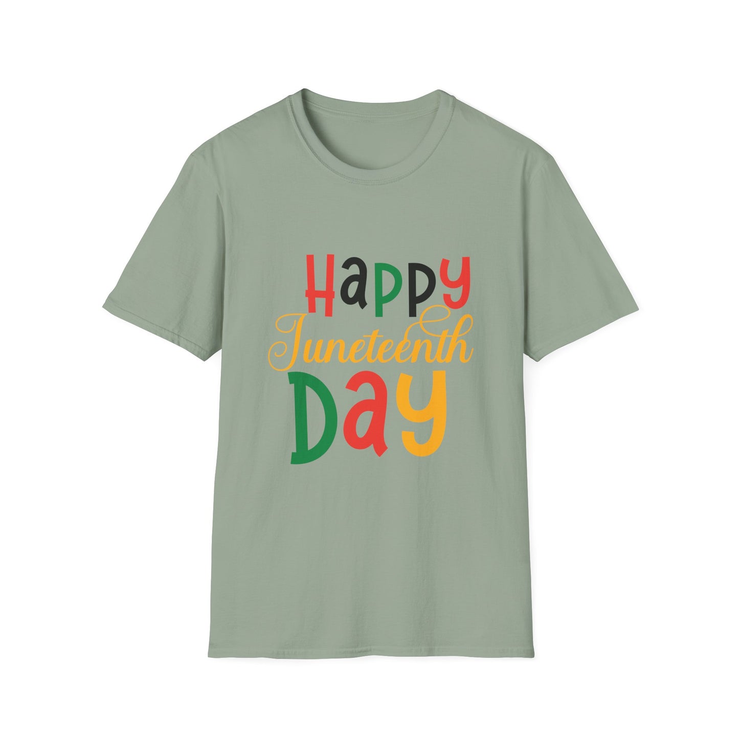 Happy Juneteenth Day Unisex Softstyle T-Shirt