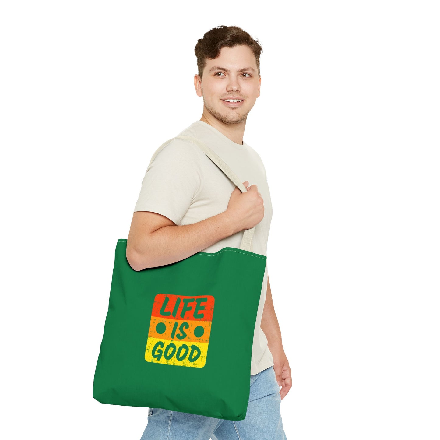 Life Is Good Tote Bag (AOP)