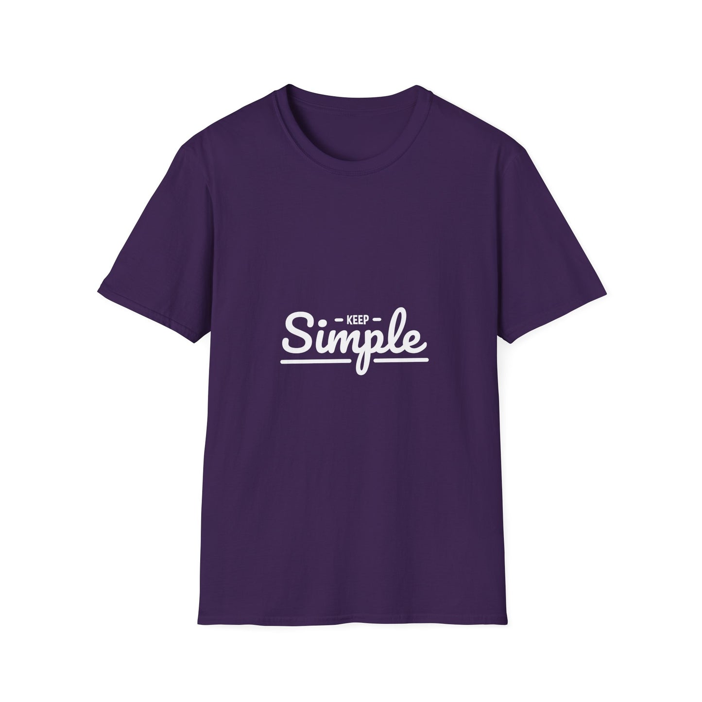 Keep Simple Unisex Softstyle T-Shirt