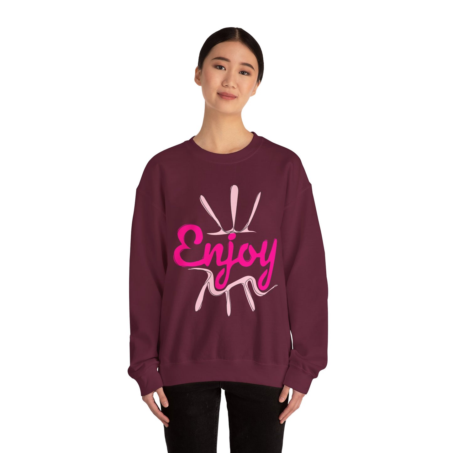 Enjoy Unisex Heavy Blend™ Crewneck Sweatshirt