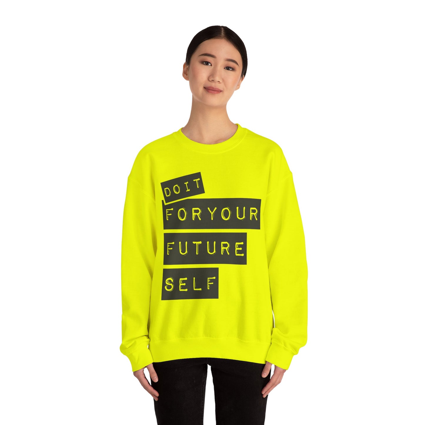 Do It For Your Future Self Unisex Heavy Blend™ Crewneck Sweatshirt
