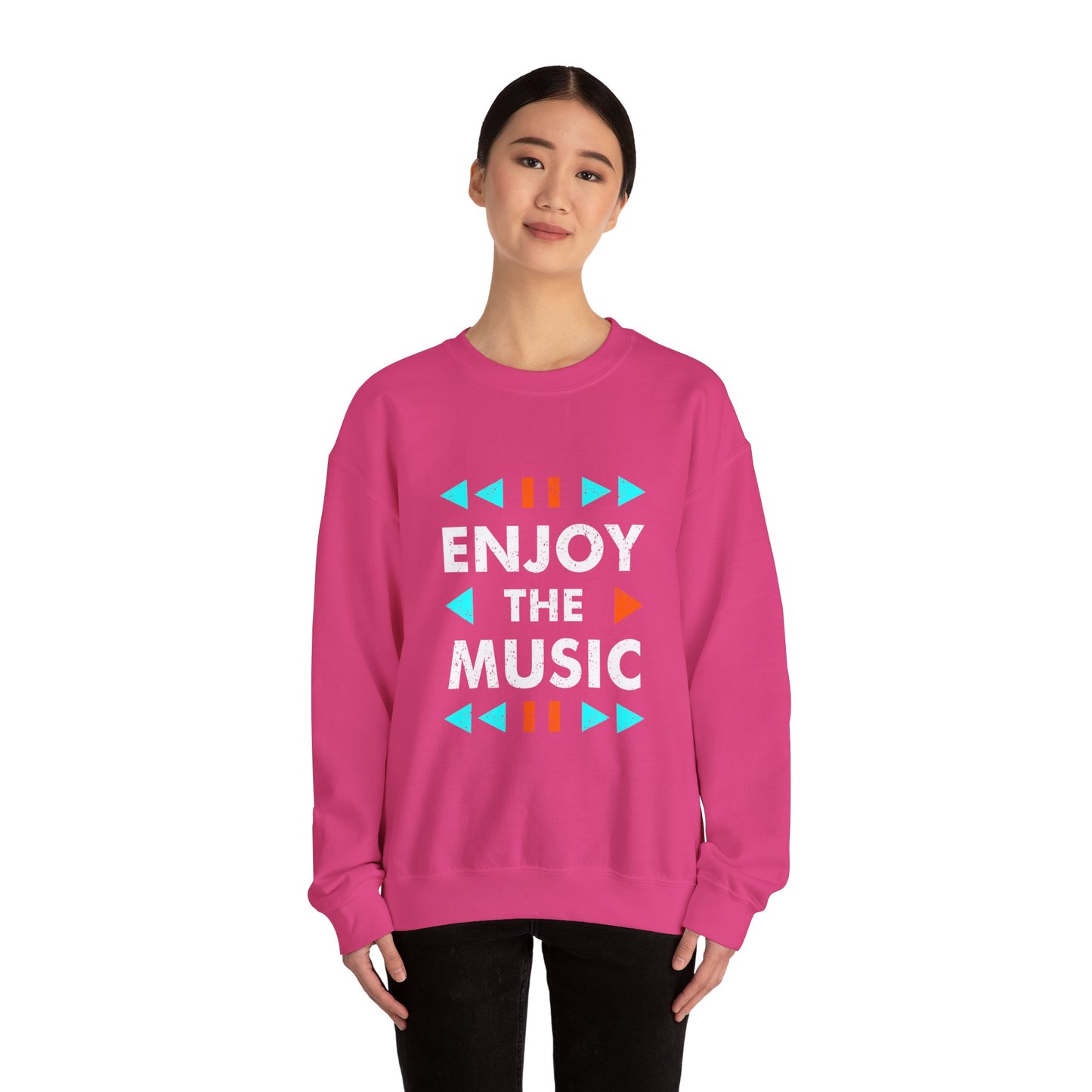 Enjoy The Music Unisex Heavy Blend™ Crewneck Sweatshirt