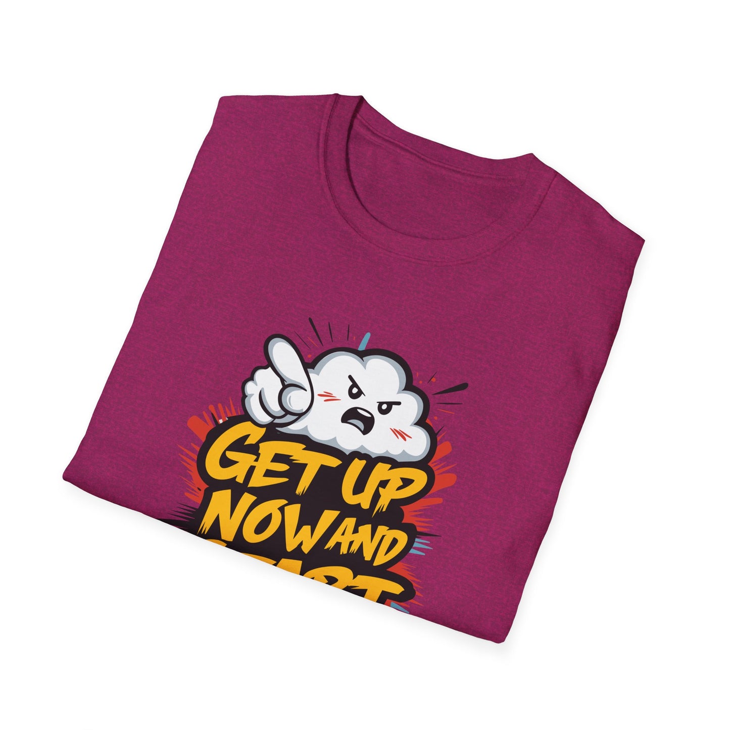 Get Up Now And Start Away!! Unisex Softstyle T-Shirt