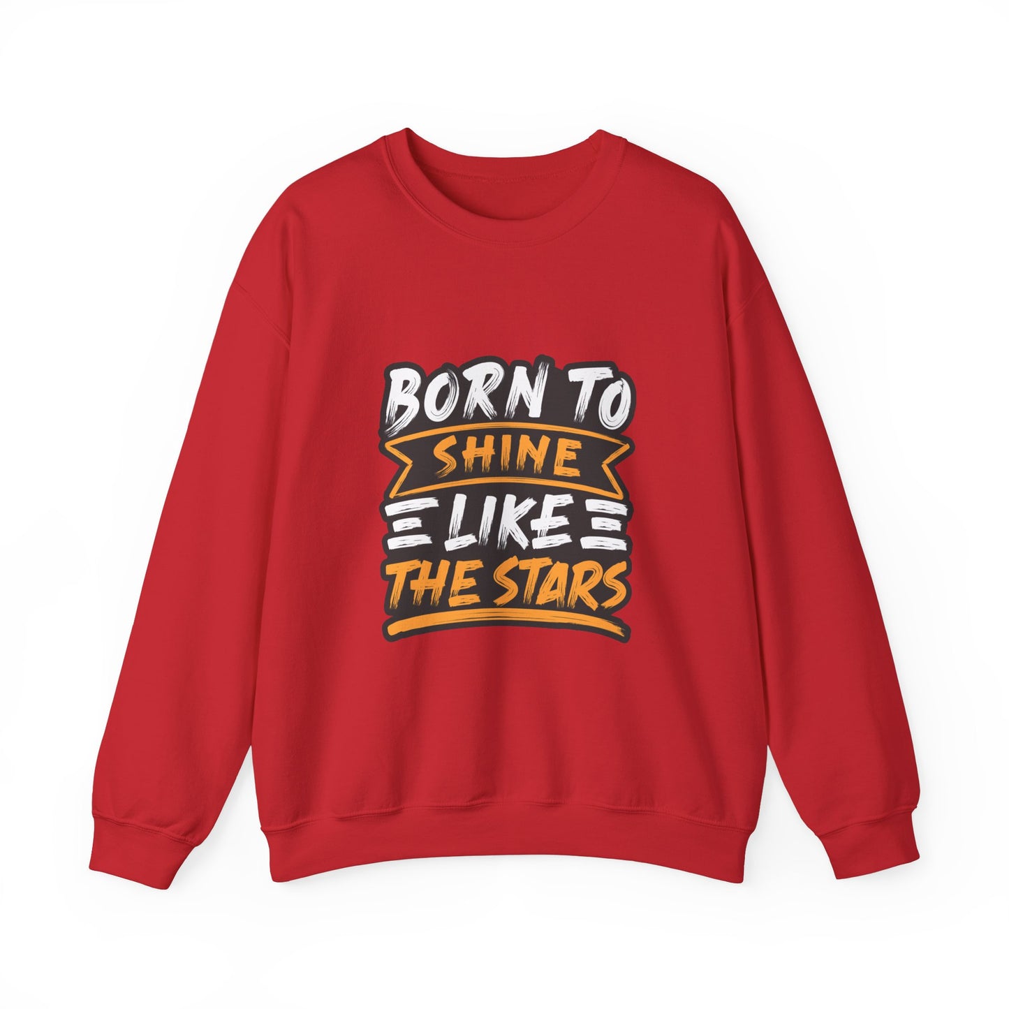 Born To Shine Like The Stars Unisex Heavy Blend™ Crewneck Sweatshirt
