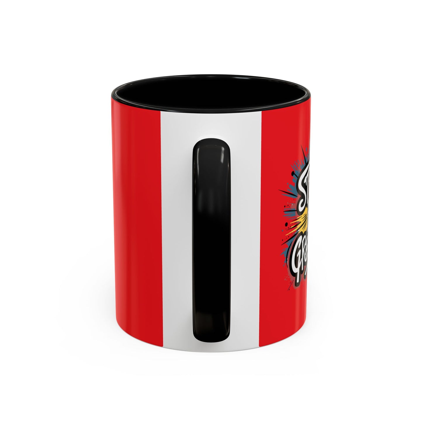 Strive For Greatness Accent Coffee Mug (11, 15oz)