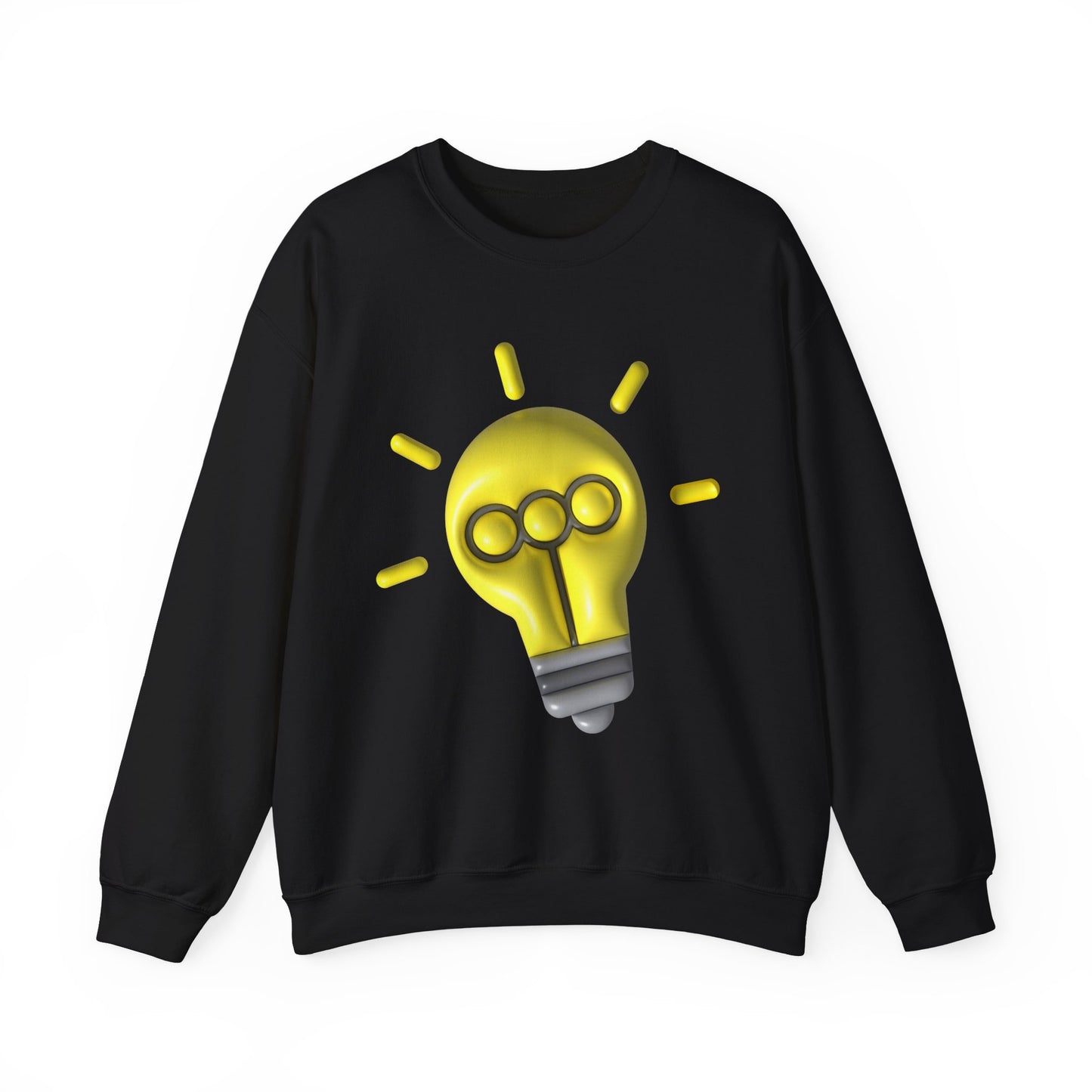 Inspire Idea Bulb Unisex Heavy Blend™ Crewneck Sweatshirt