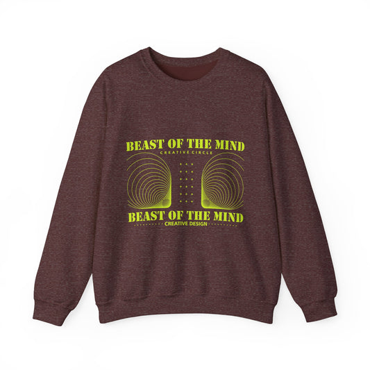 Beast Of The Mind Creative Circle Unisex Heavy Blend™ Crewneck Sweatshirt