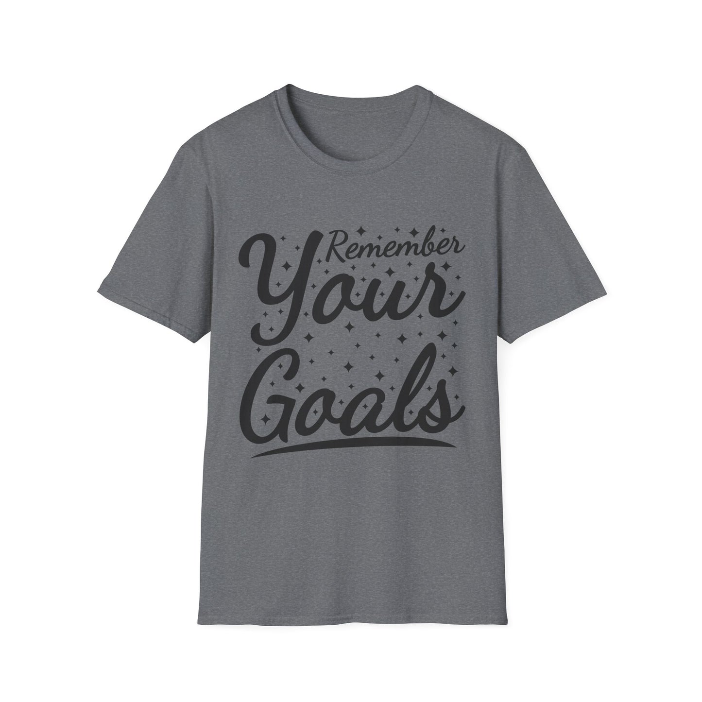 remember your goals Unisex Softstyle T-Shirt
