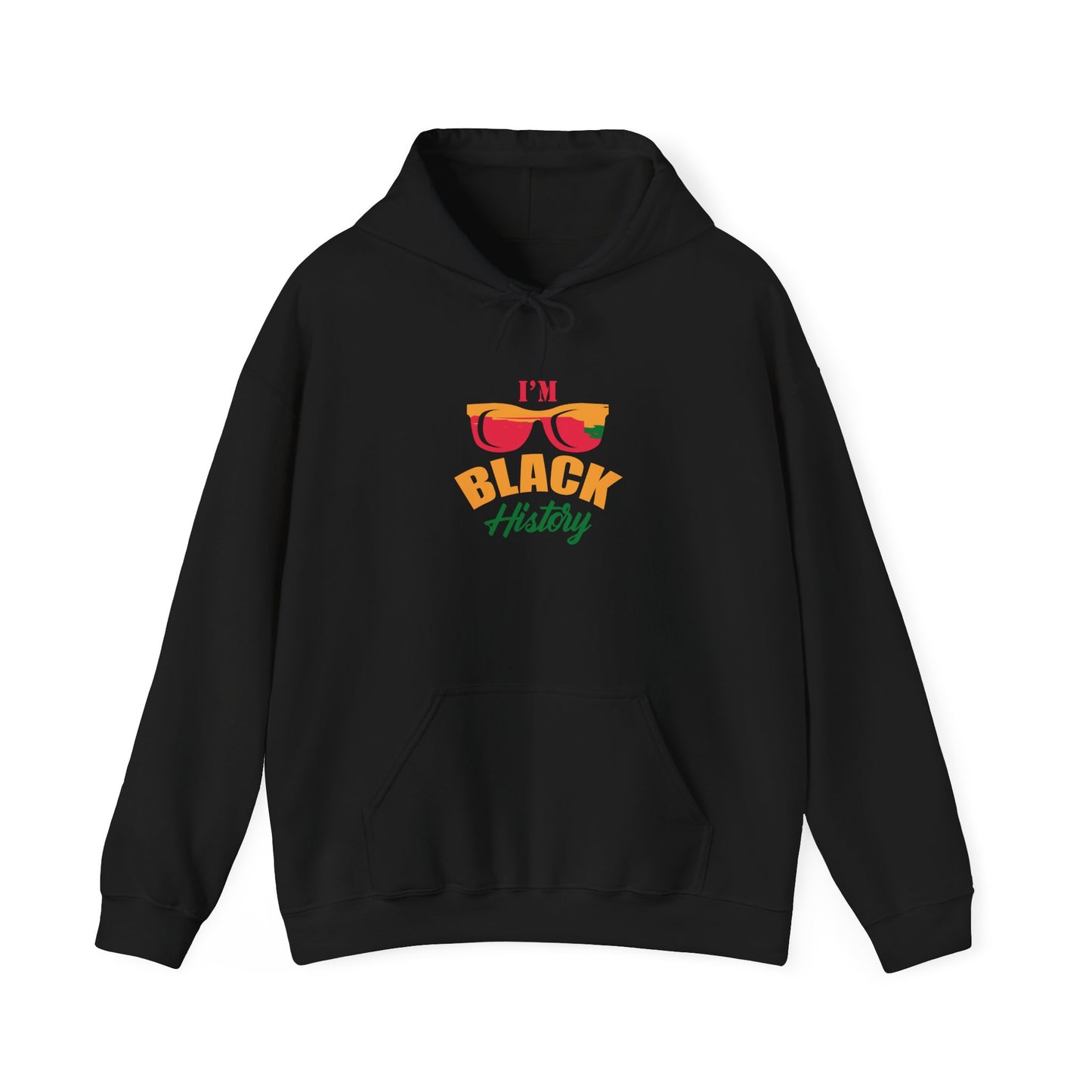 I'm Black History Unisex Heavy Blend™ Hooded Sweatshirt